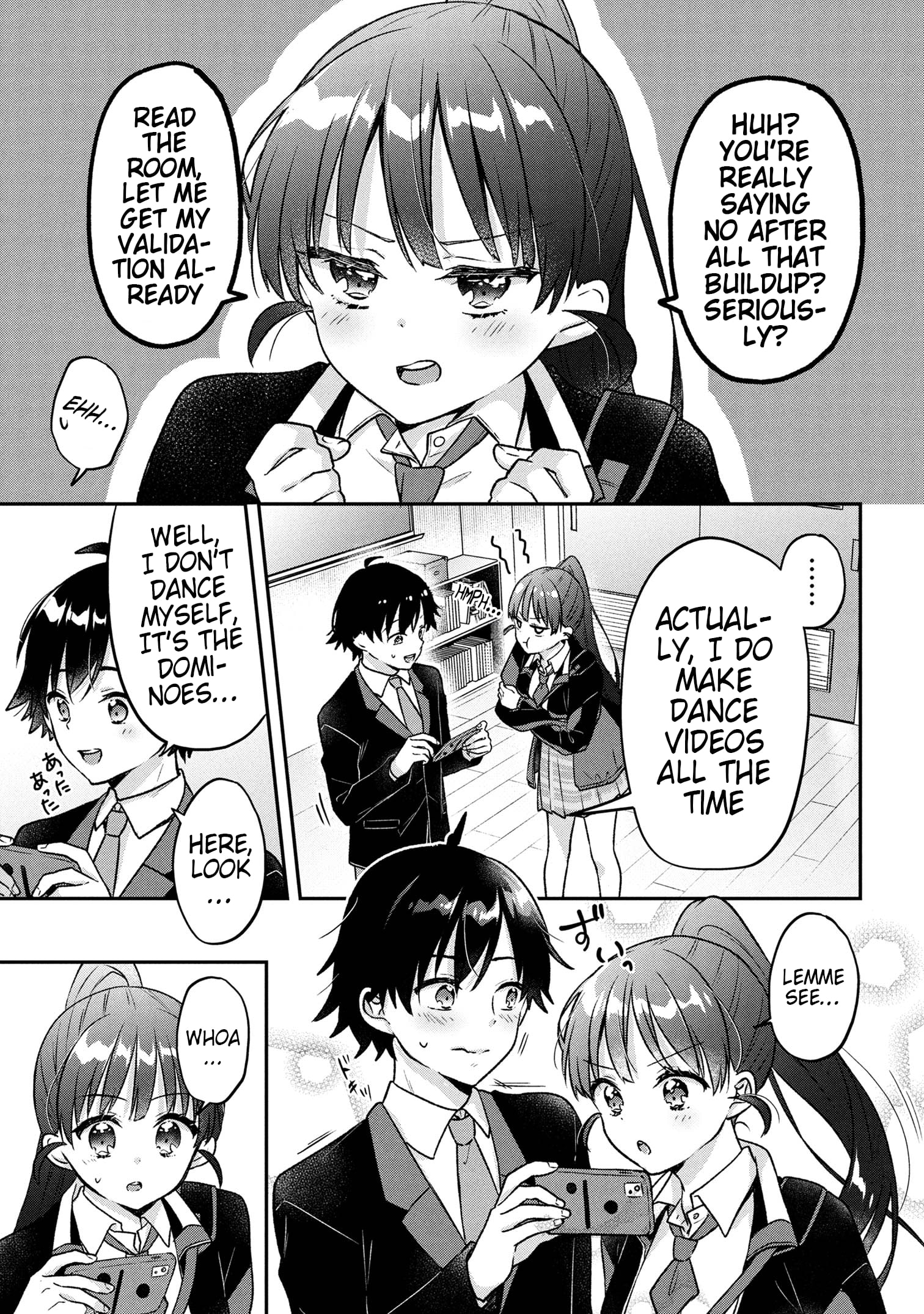 Machino-san, Waiting for a Comeback, Chapter 2, page 9