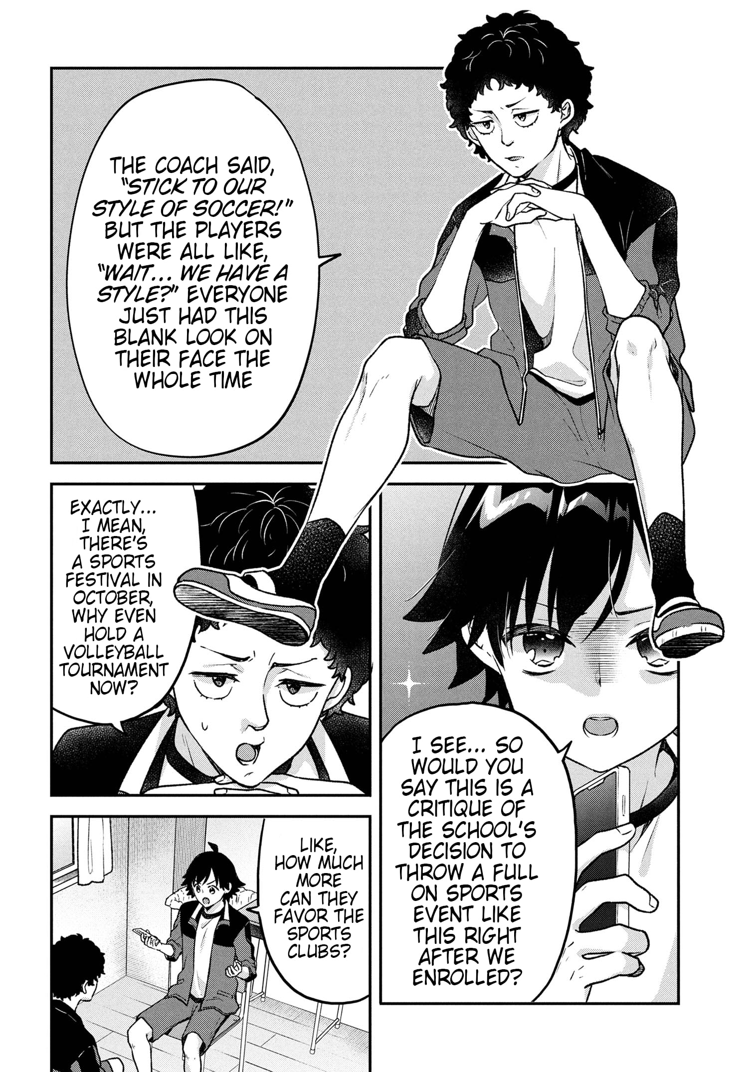 Machino-san, Waiting for a Comeback, Chapter 3, page 2