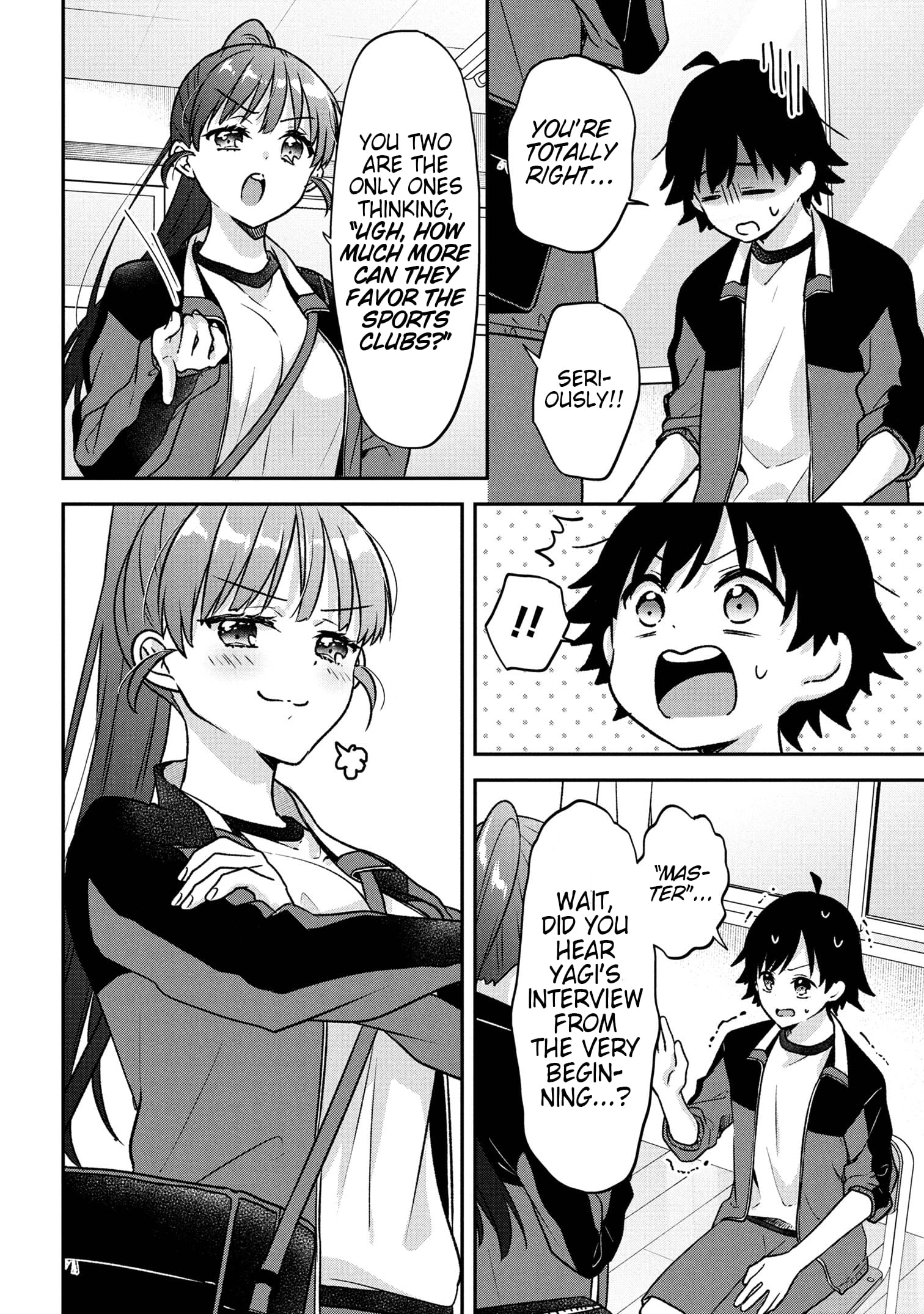 Machino-san, Waiting for a Comeback, Chapter 3, page 12