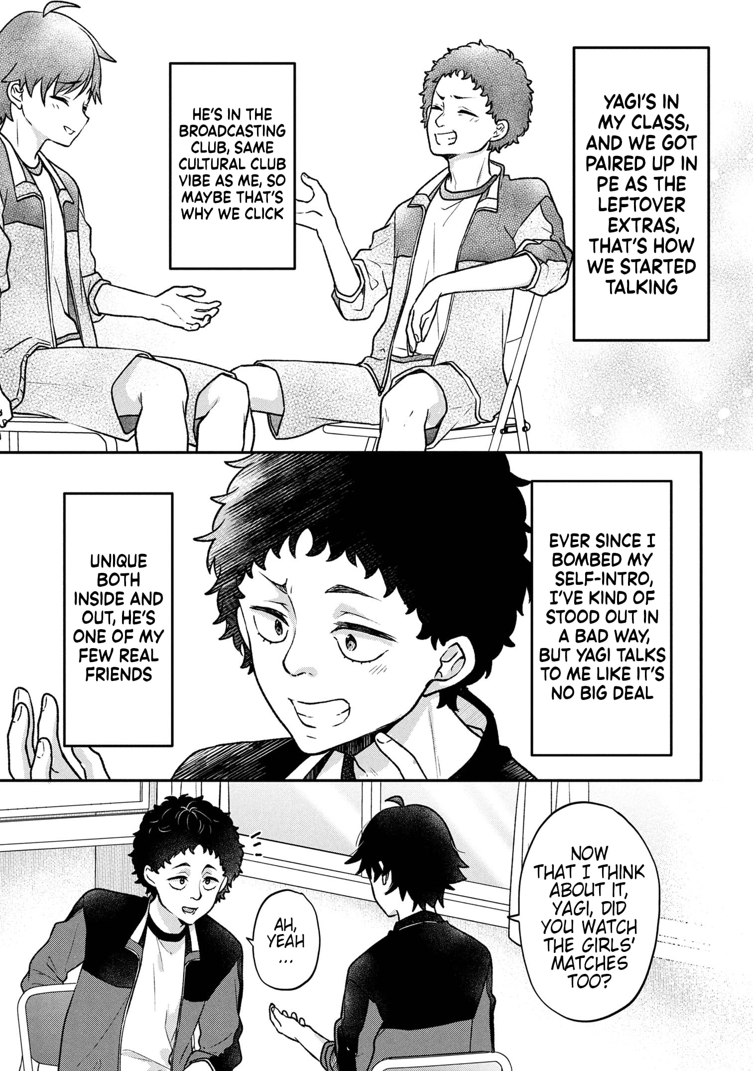 Machino-san, Waiting for a Comeback, Chapter 3, page 3