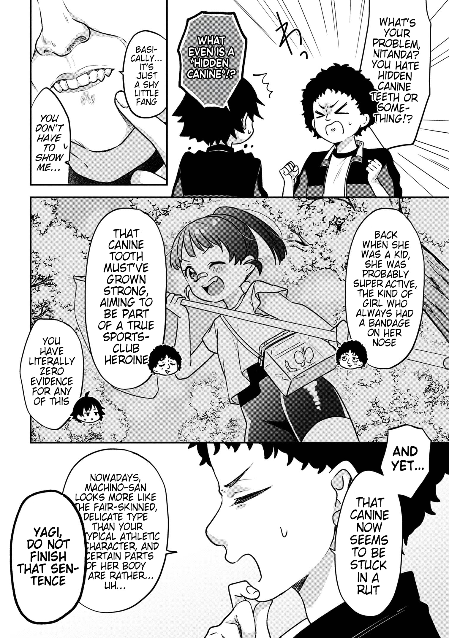 Machino-san, Waiting for a Comeback, Chapter 3, page 6