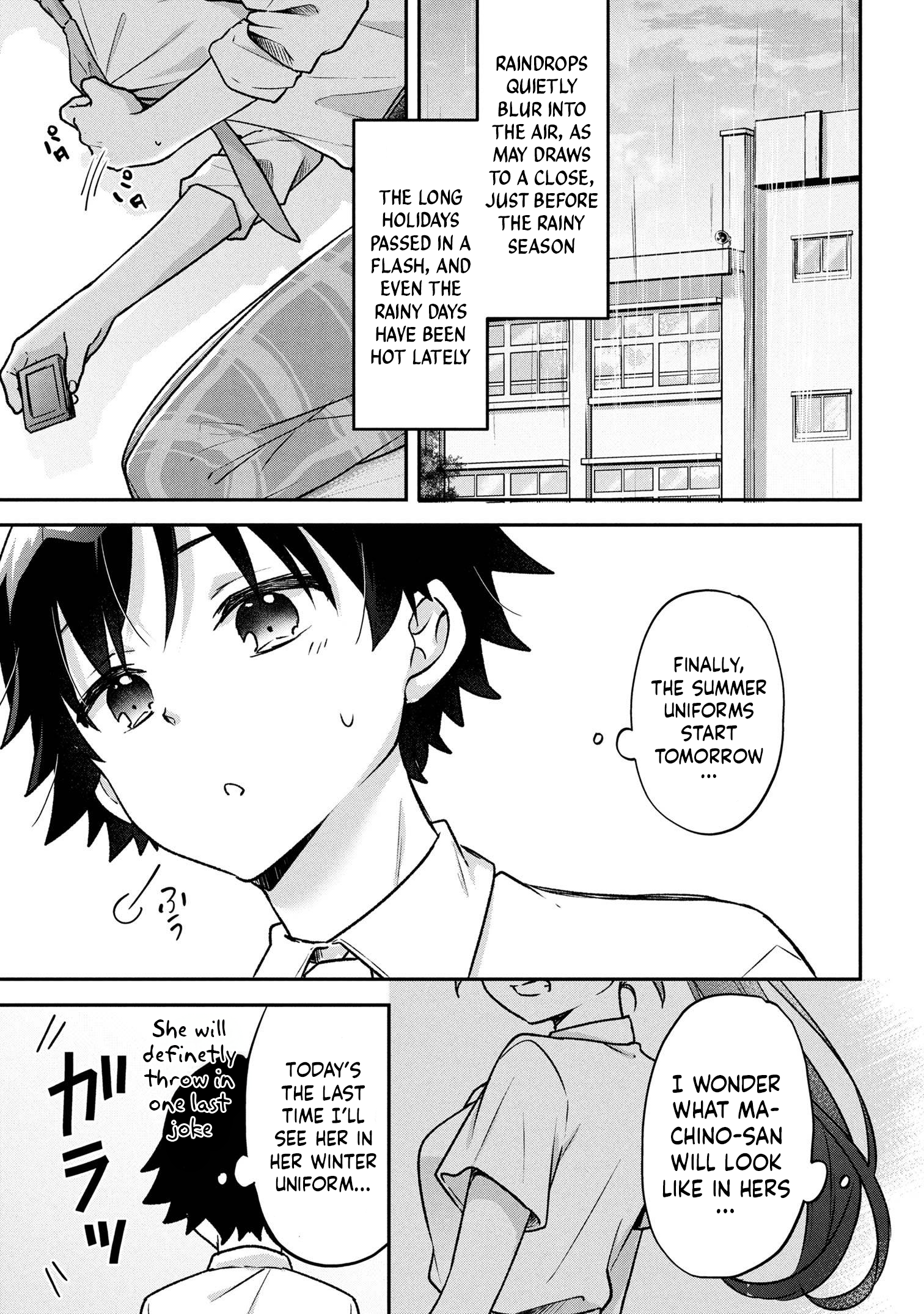 Machino-san, Waiting for a Comeback, Chapter 4, page 1