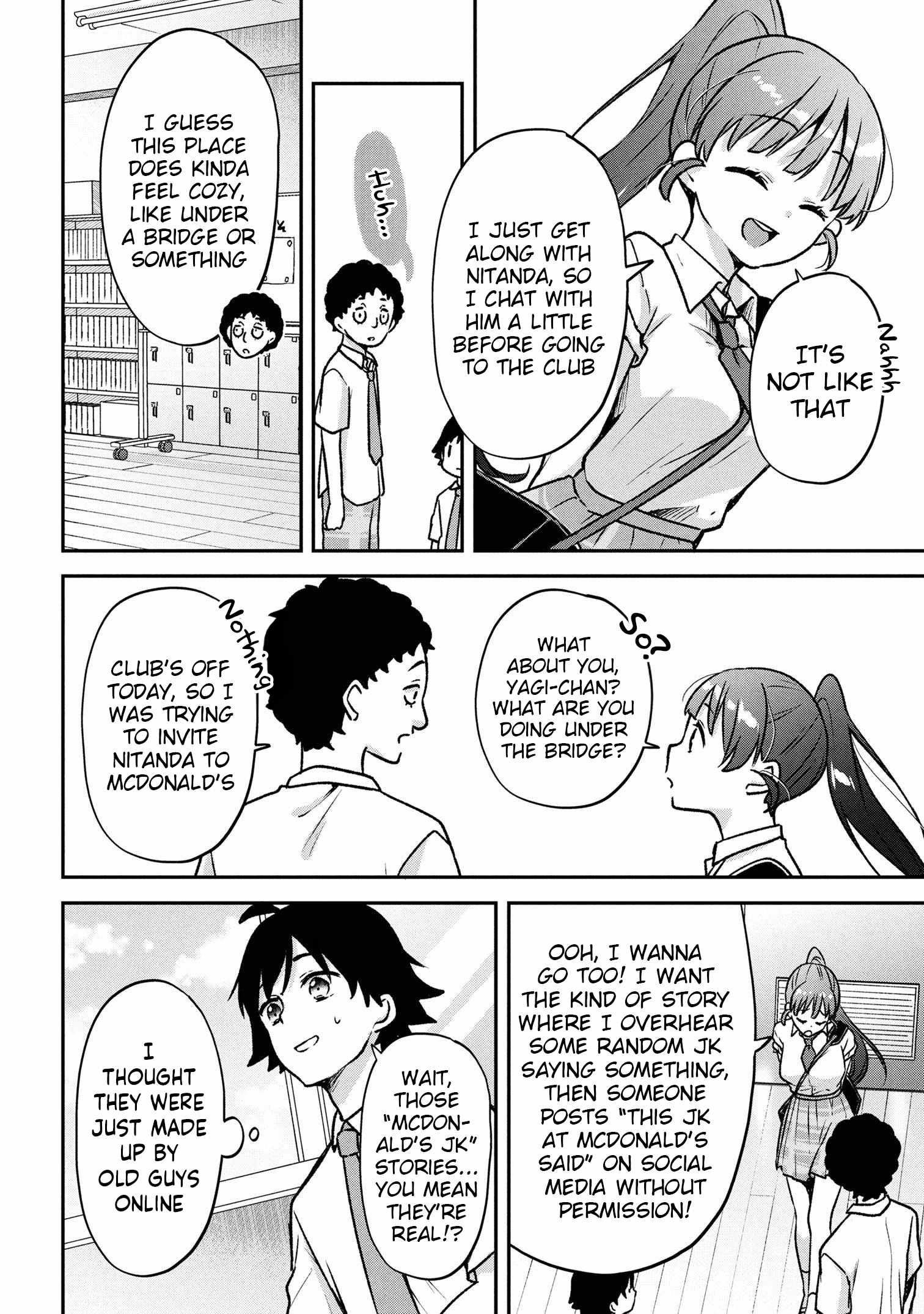 Machino-san, Waiting for a Comeback, Chapter 5, page 8