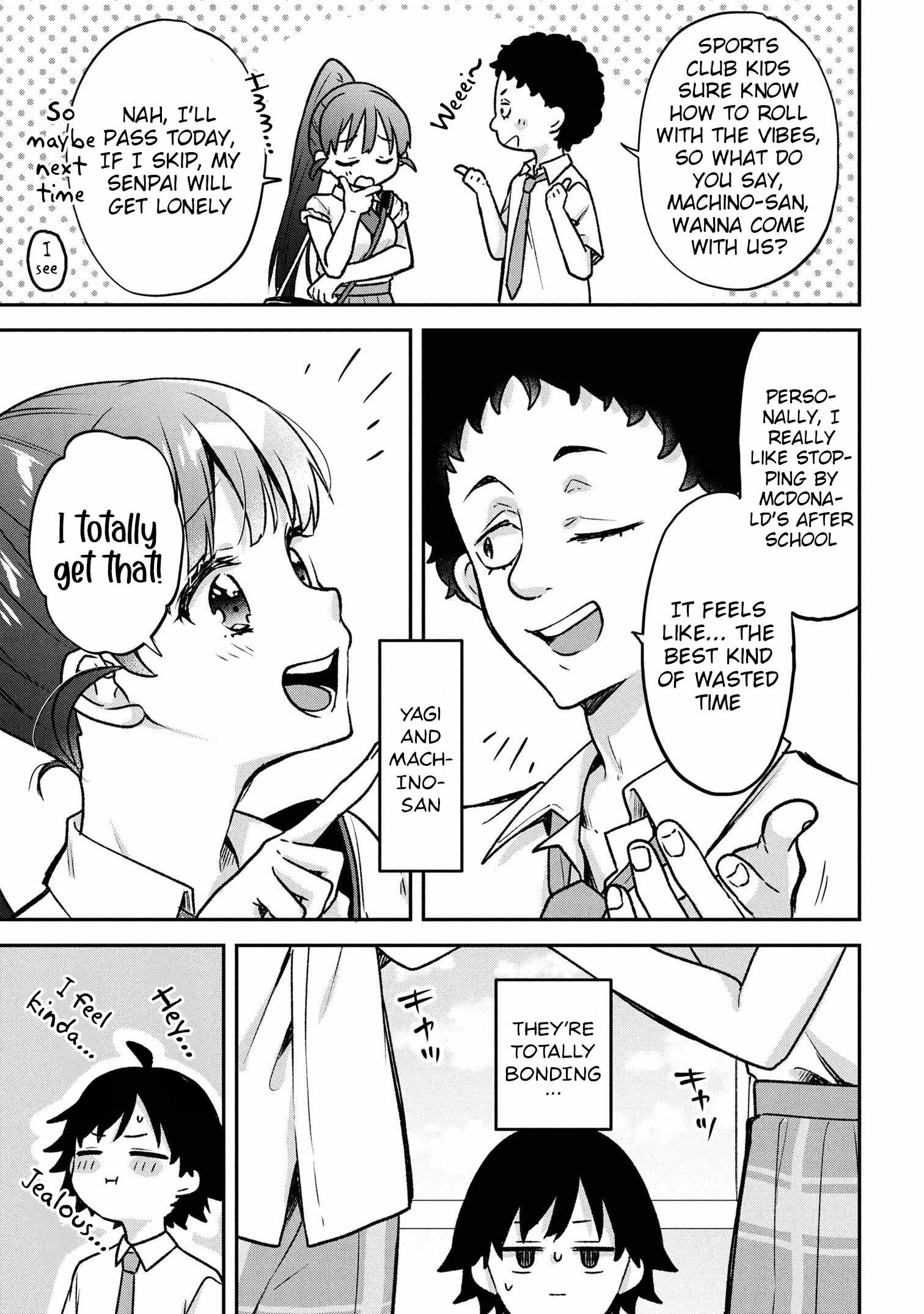 Machino-san, Waiting for a Comeback, Chapter 5, page 9