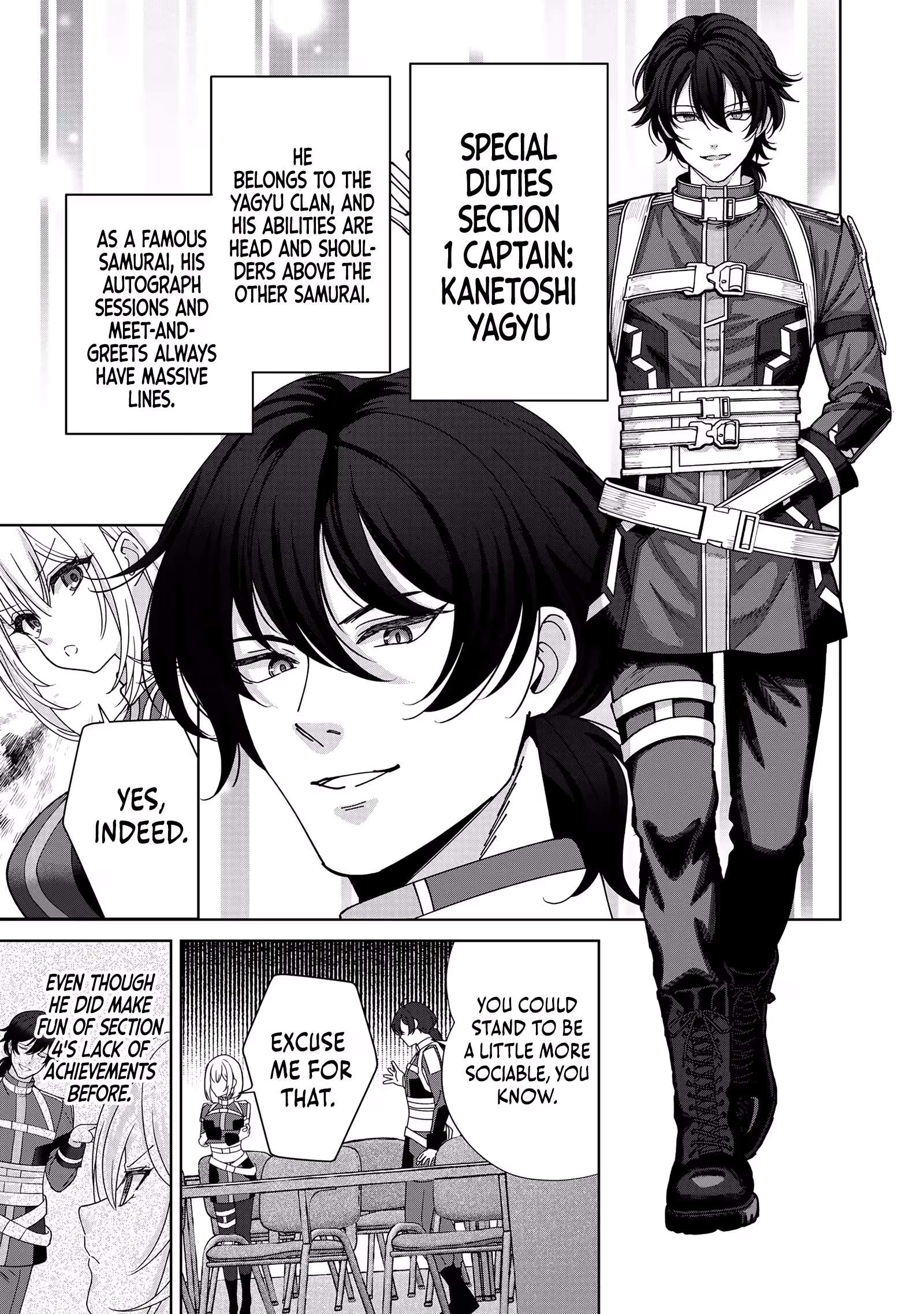 The Unrivaled Sword Saint Salaryman ~My Childhood Friend Occasionally..., Chapter 4, page 22