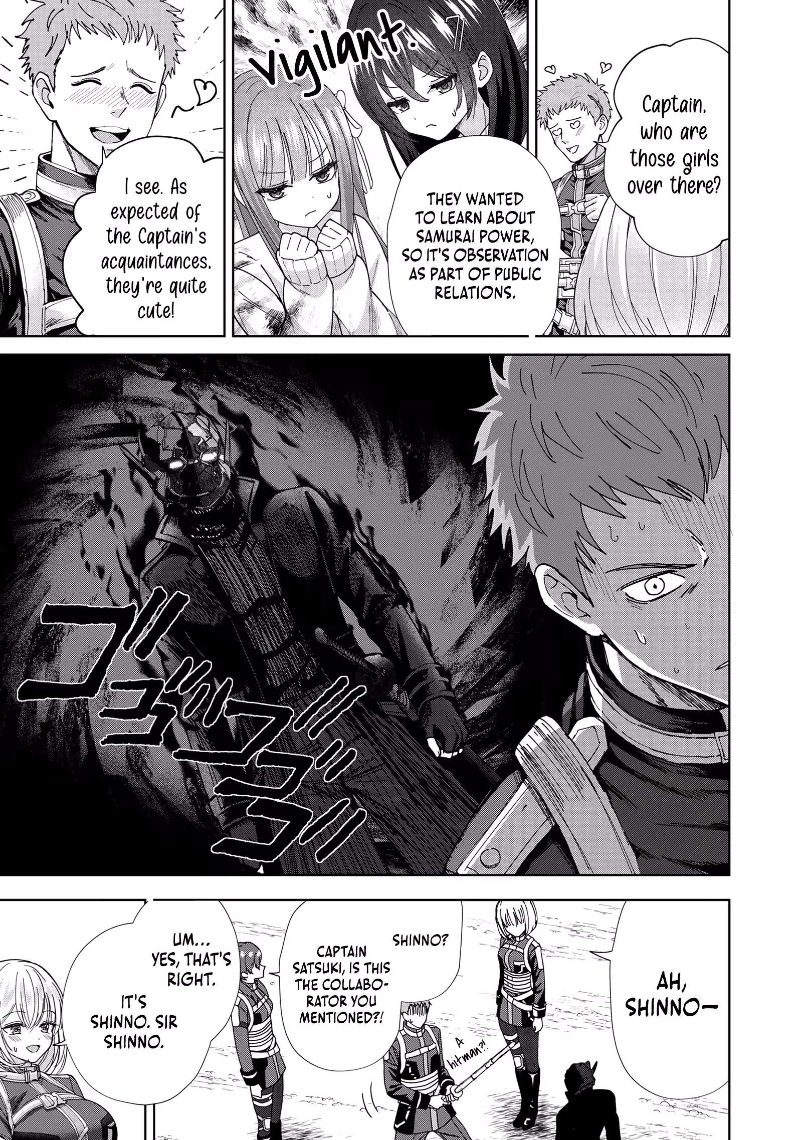 The Unrivaled Sword Saint Salaryman ~My Childhood Friend Occasionally..., Chapter 5, page 20