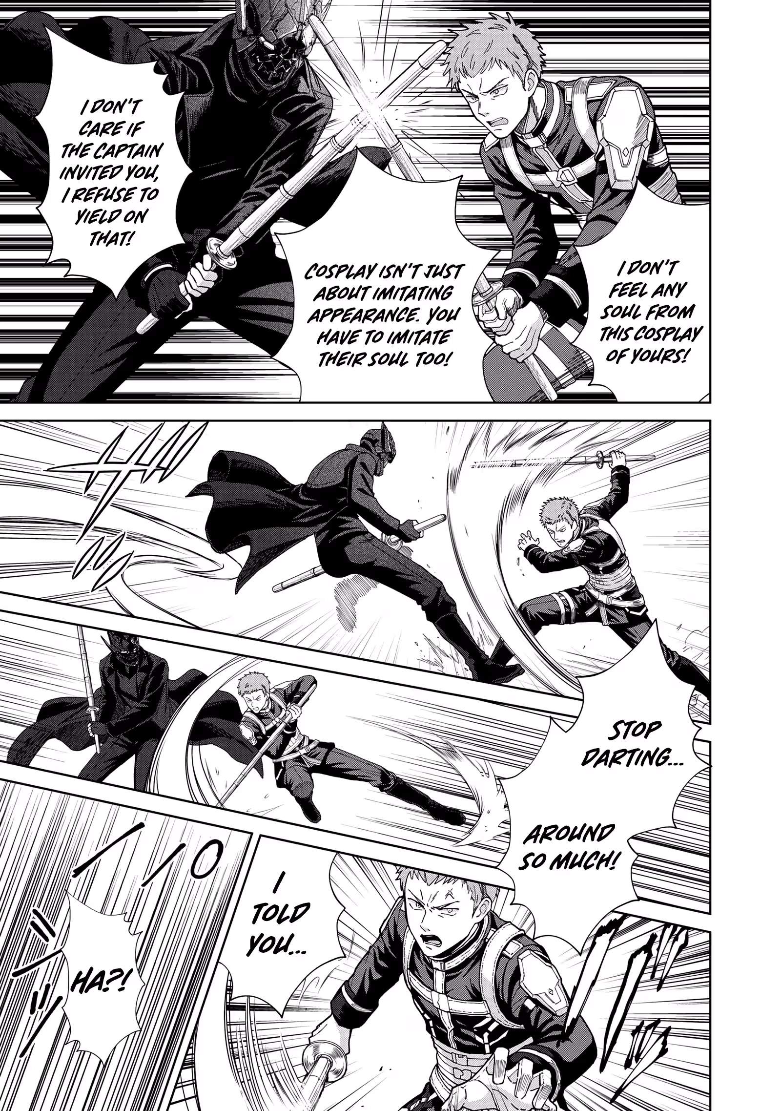 The Unrivaled Sword Saint Salaryman ~My Childhood Friend Occasionally..., Chapter 5, page 24