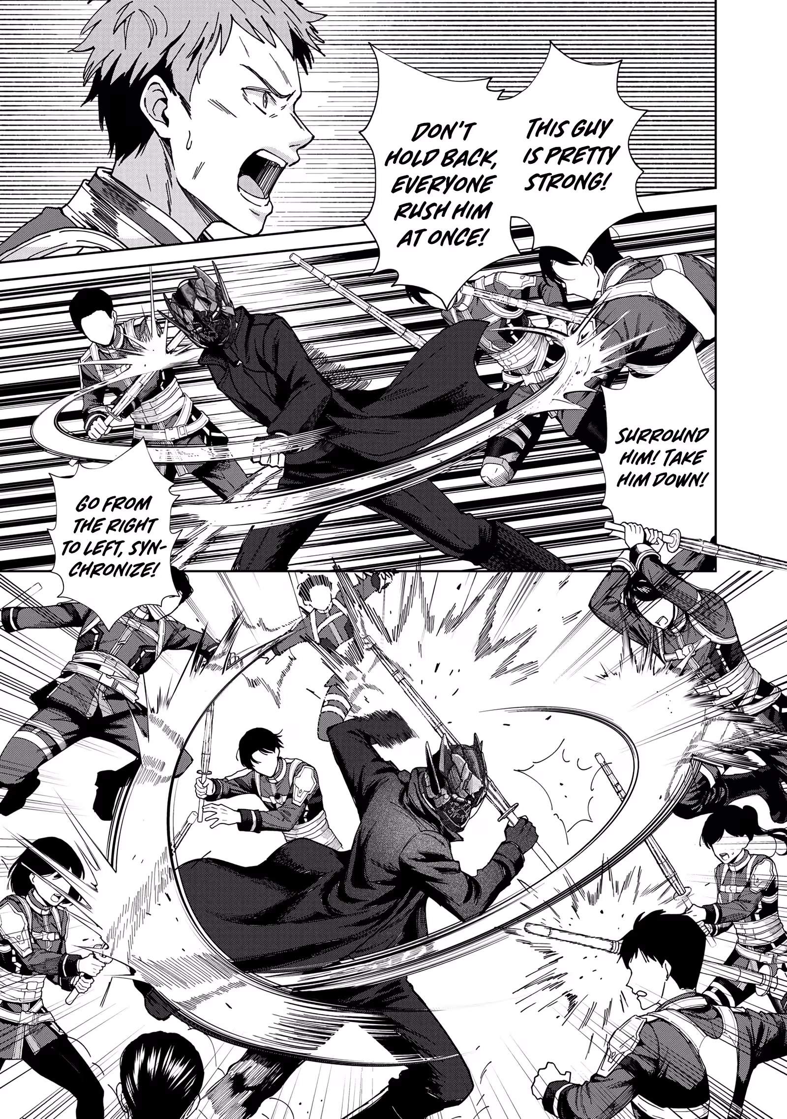 The Unrivaled Sword Saint Salaryman ~My Childhood Friend Occasionally..., Chapter 5, page 26