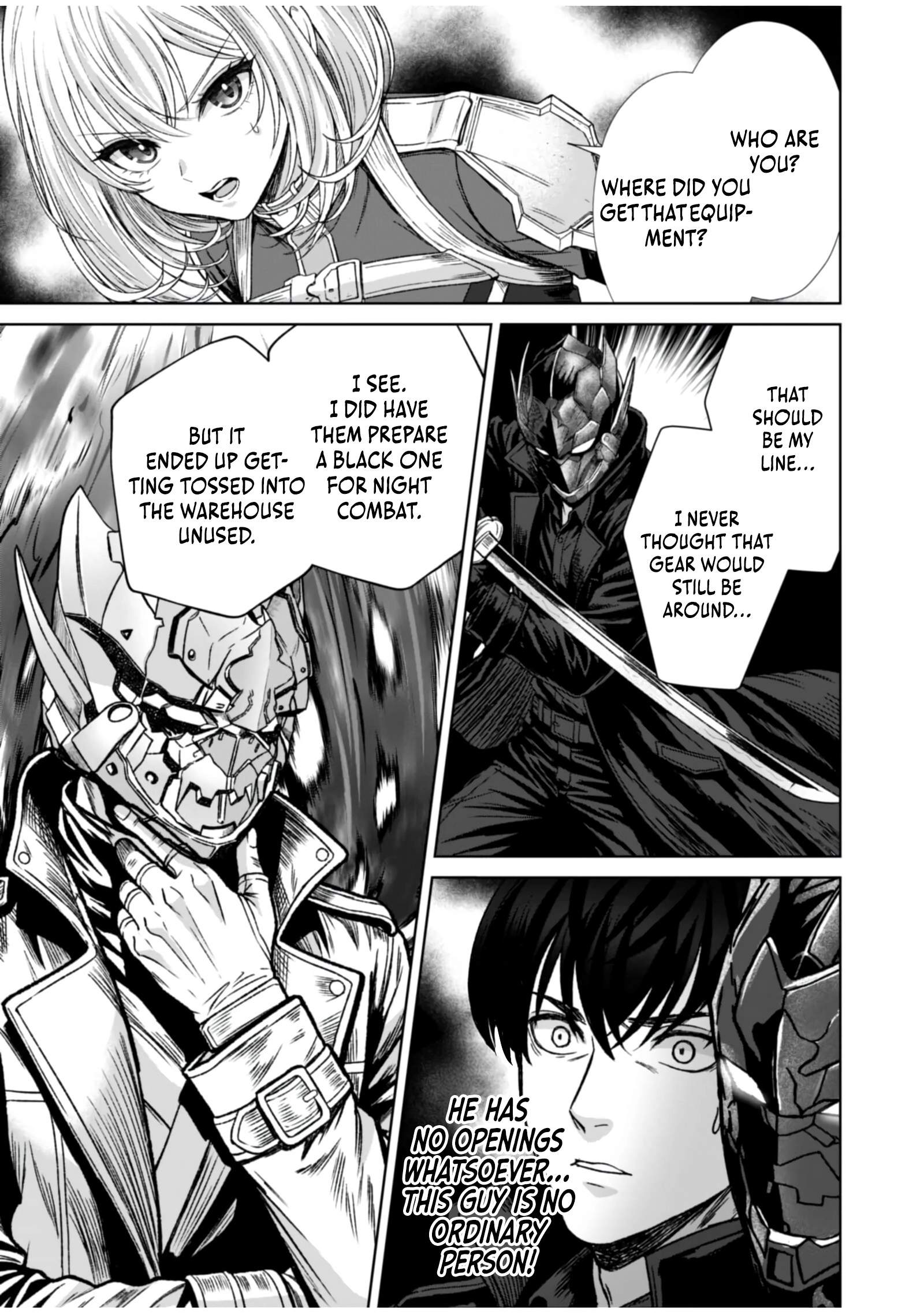 The Unrivaled Sword Saint Salaryman ~My Childhood Friend Occasionally..., Chapter 7, page 28