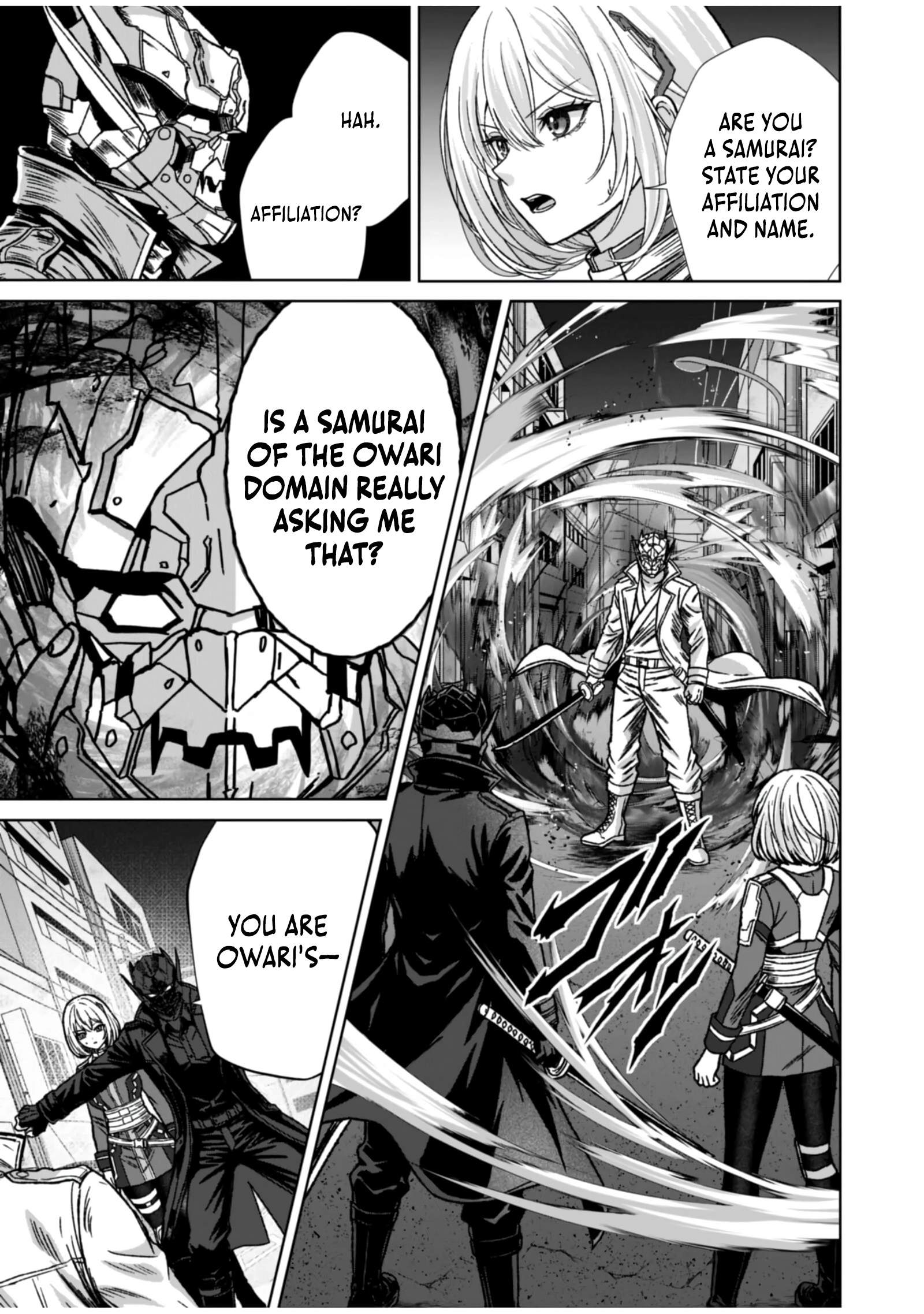 The Unrivaled Sword Saint Salaryman ~My Childhood Friend Occasionally..., Chapter 7, page 29