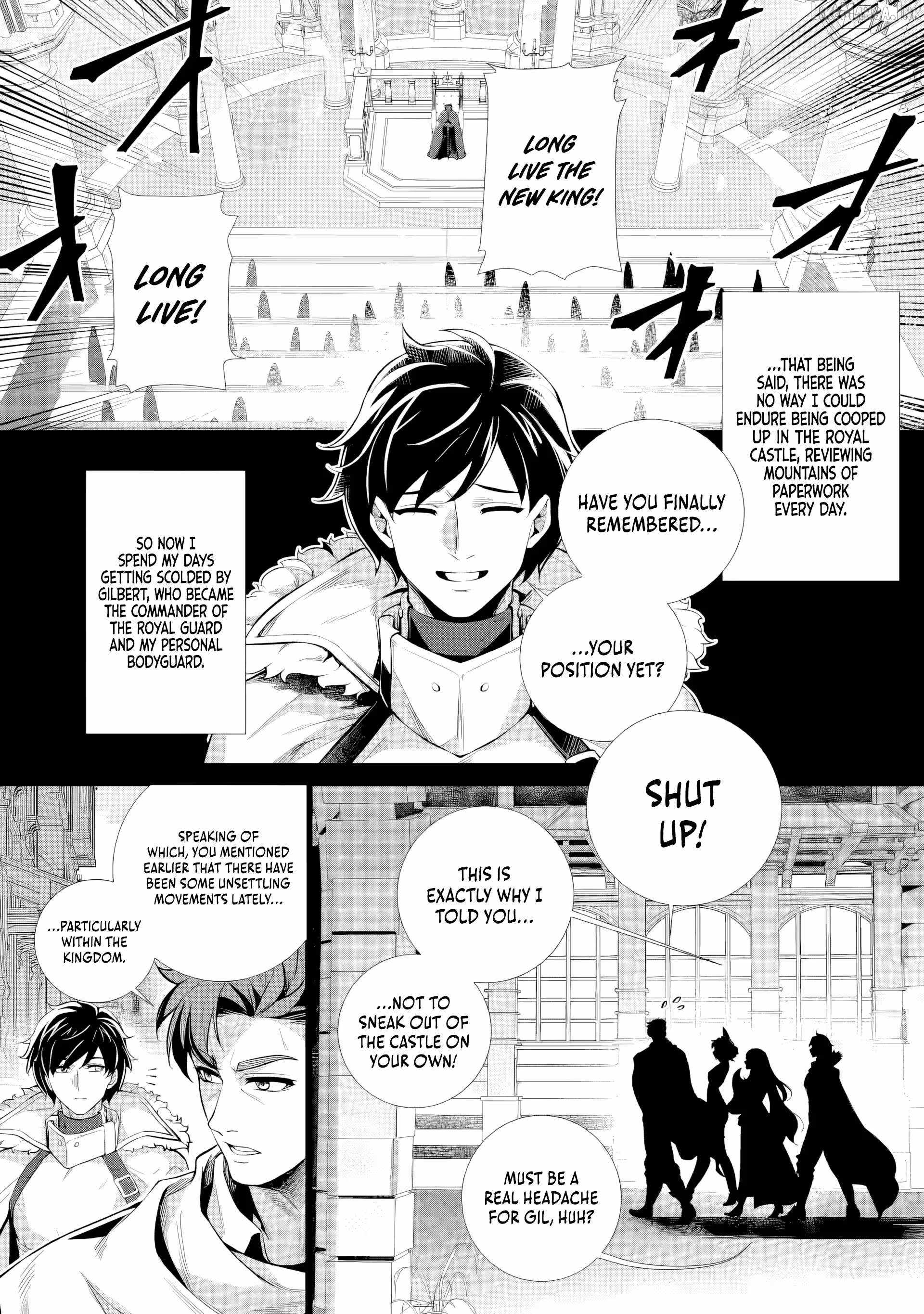 Netorare Tsuihōsareta Saikyō Kishi Danchō No Ossan, Katainaka De Eiyū..., Chapter 11-2, page 4