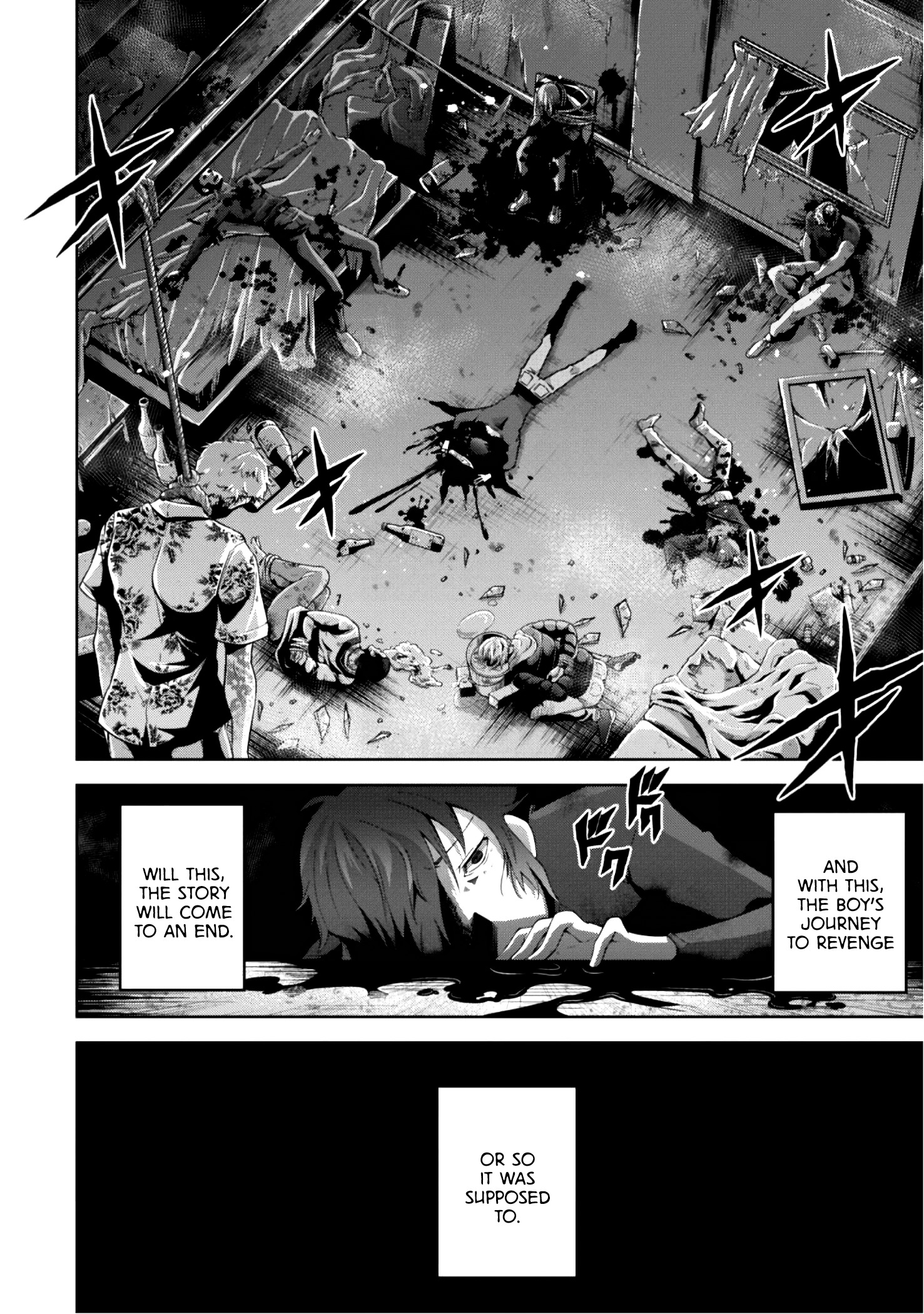 Fukushuu Kansuisha no Jinsei Nishuume Isekaitan, Chapter 1, page 8