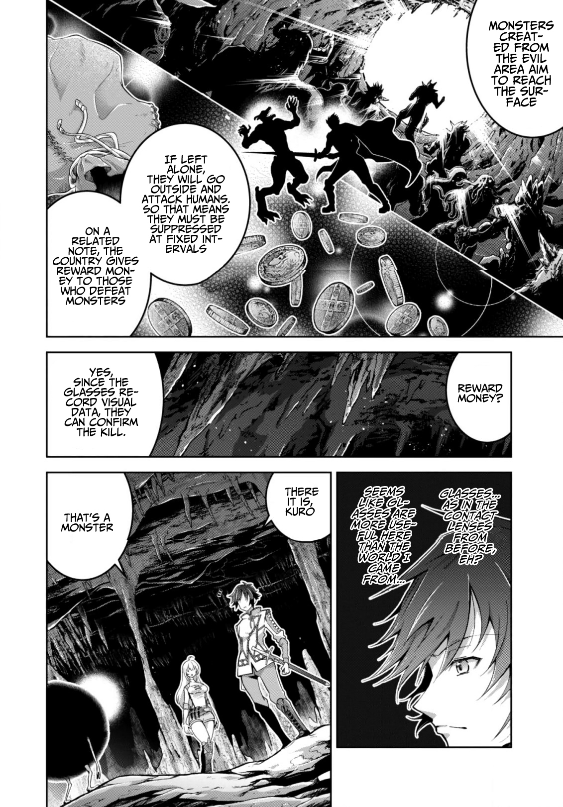 Fukushuu Kansuisha no Jinsei Nishuume Isekaitan, Chapter 4, page 3
