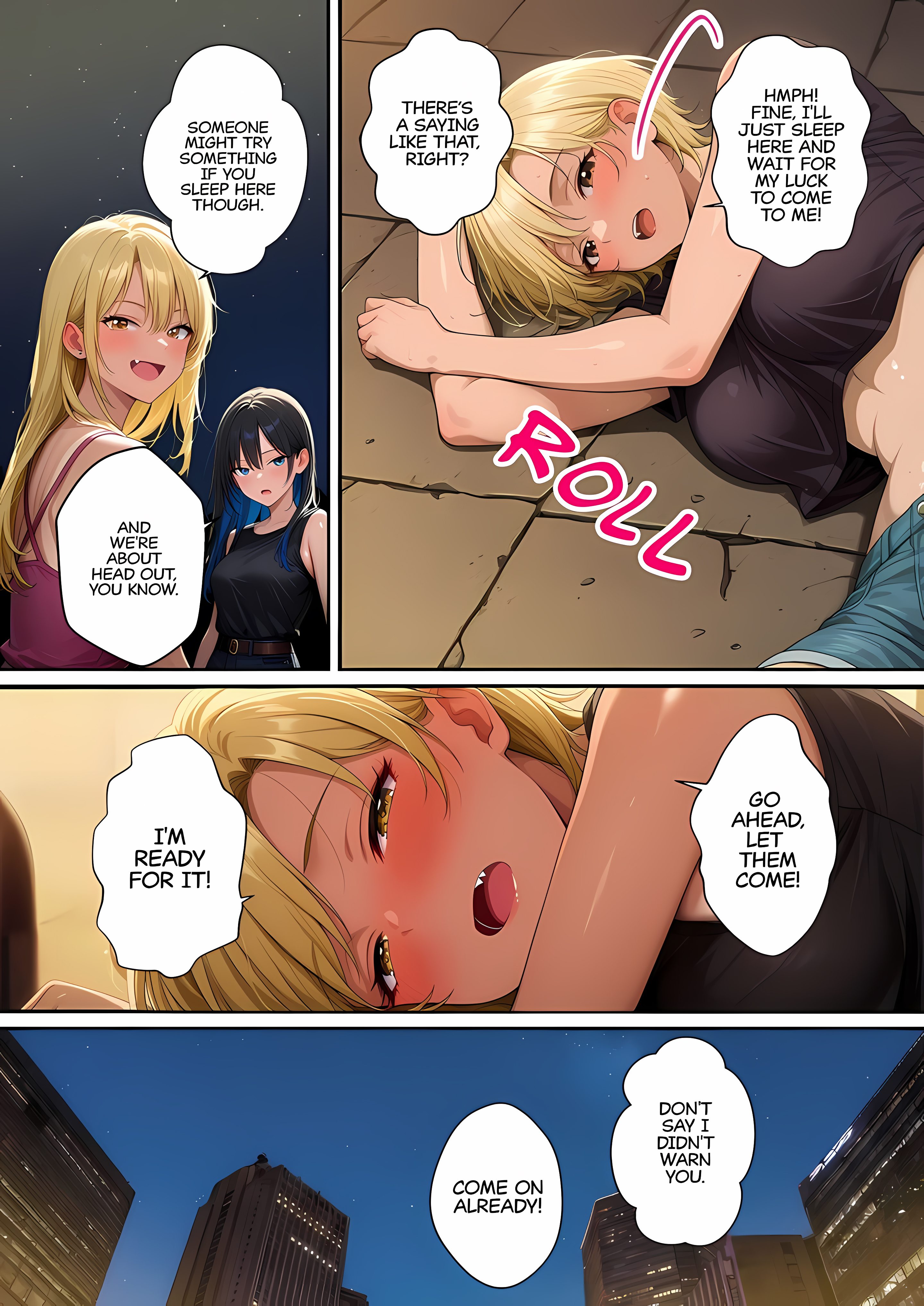 The Girl Waiting for a Banging: I’m Sleeping, so You Can Do Anything You Like, Chapter 1, page 2