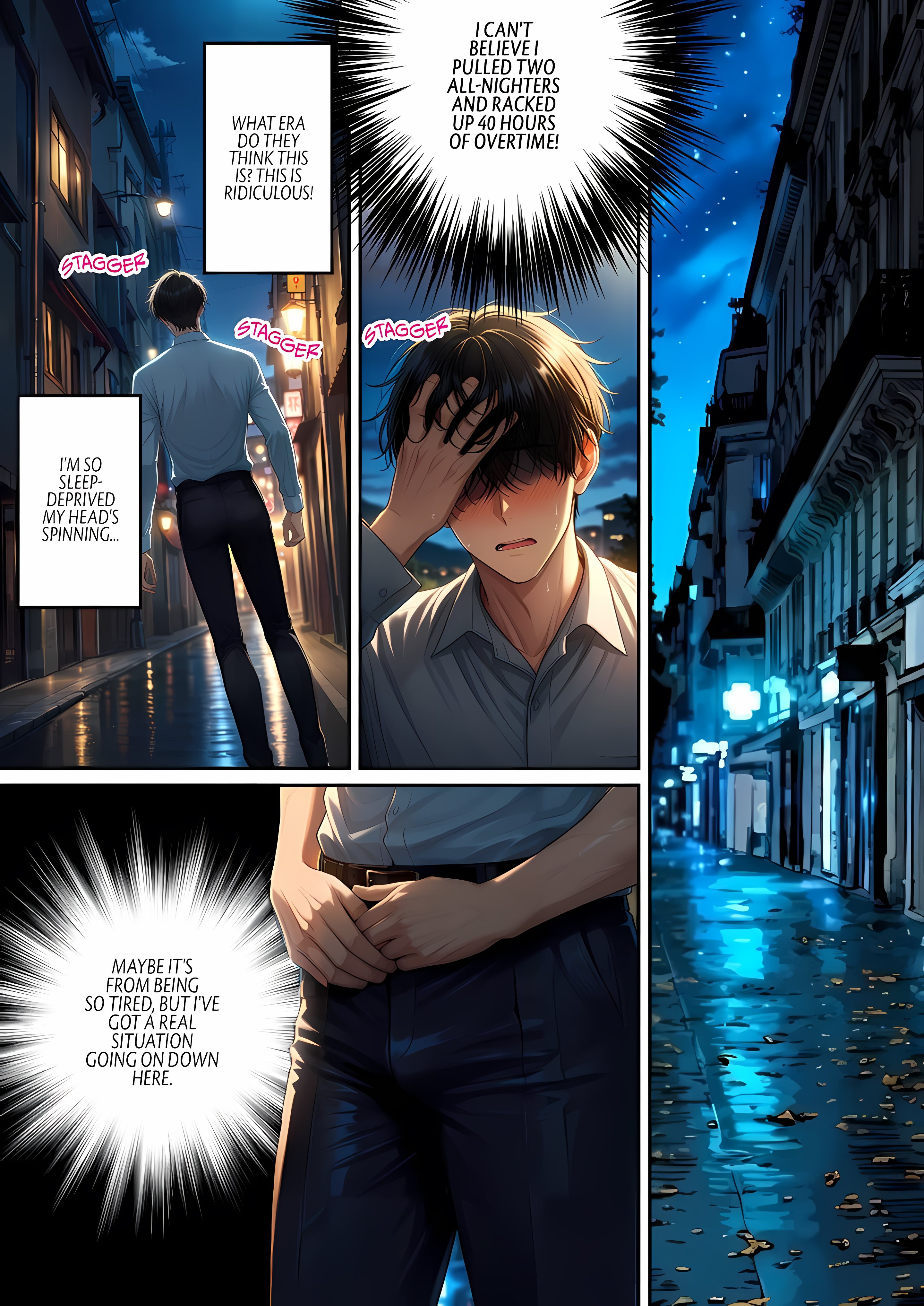 The Girl Waiting for a Banging: I’m Sleeping, so You Can Do Anything You Like, Chapter 1, page 3