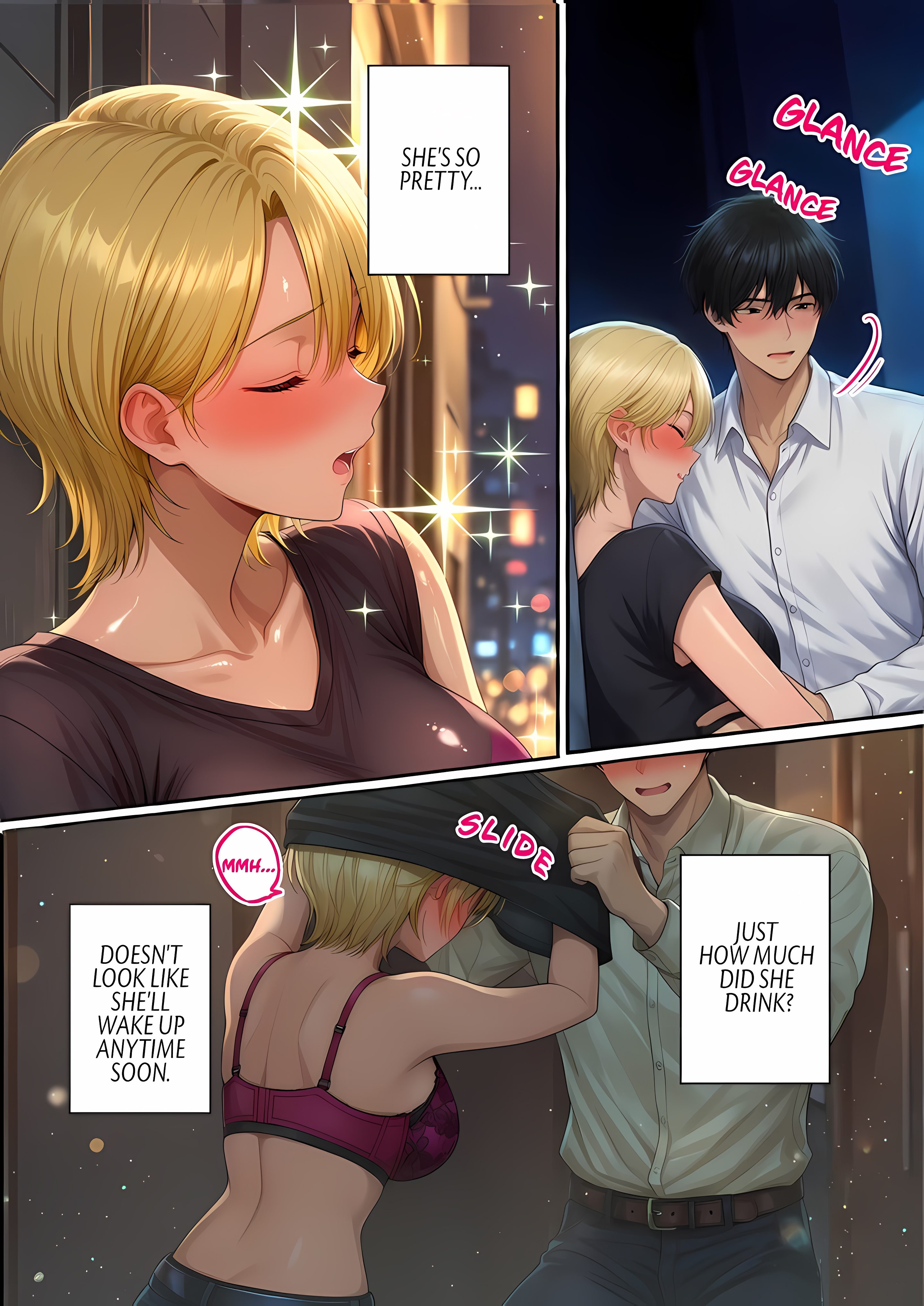 The Girl Waiting for a Banging: I’m Sleeping, so You Can Do Anything You Like, Chapter 1, page 9