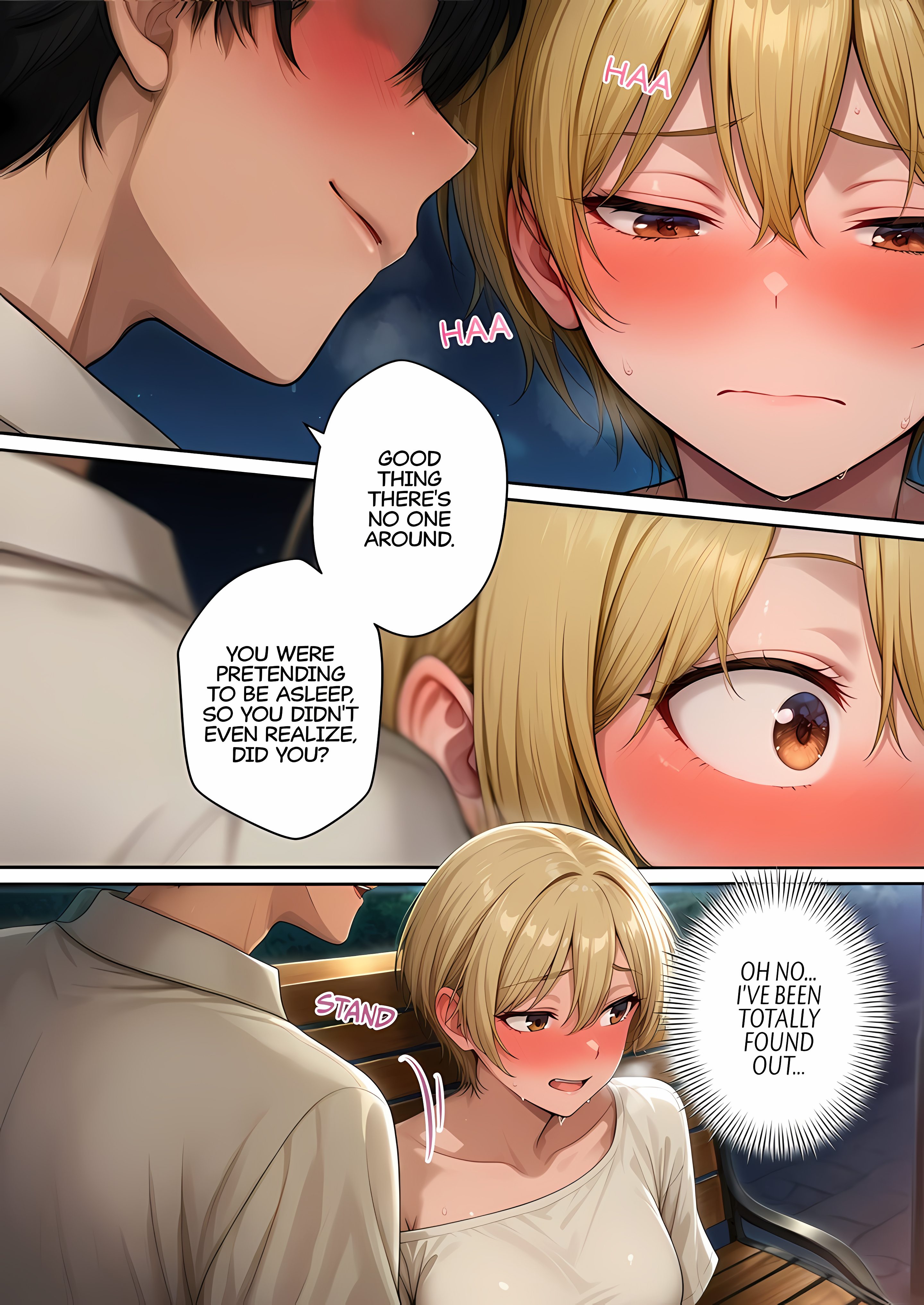 The Girl Waiting for a Banging: I’m Sleeping, so You Can Do Anything You Like, Chapter 2, page 23