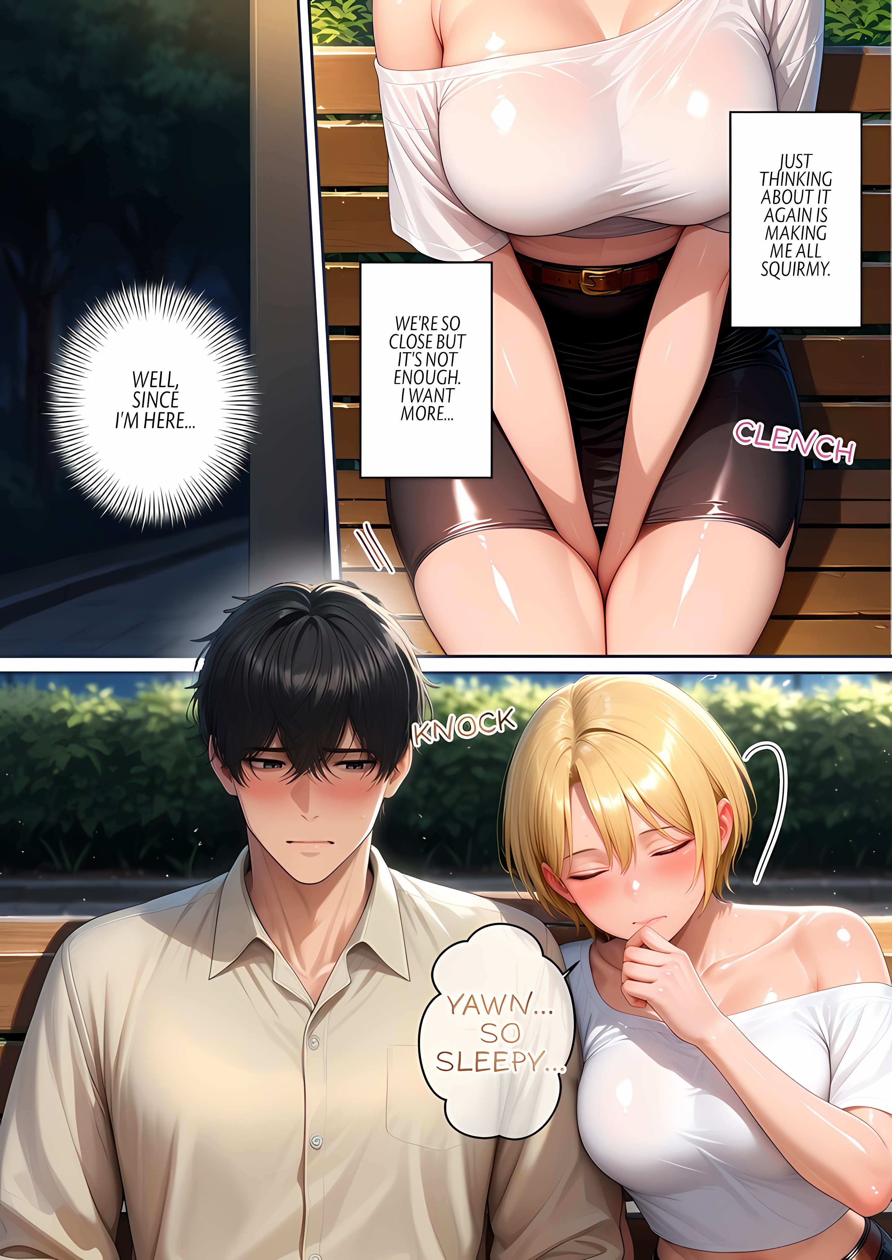 The Girl Waiting for a Banging: I’m Sleeping, so You Can Do Anything You Like, Chapter 2, page 4