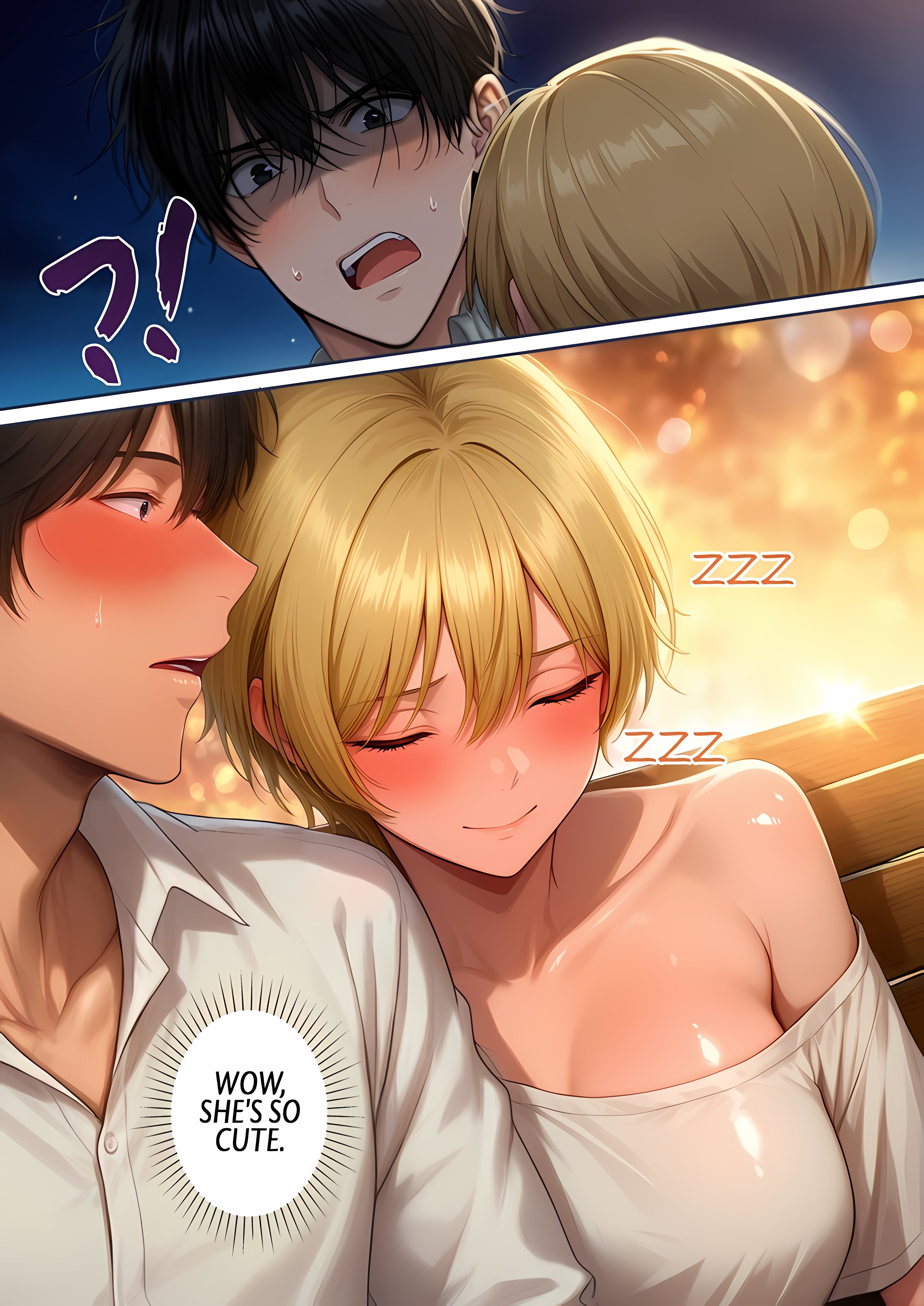 The Girl Waiting for a Banging: I’m Sleeping, so You Can Do Anything You Like, Chapter 2, page 6