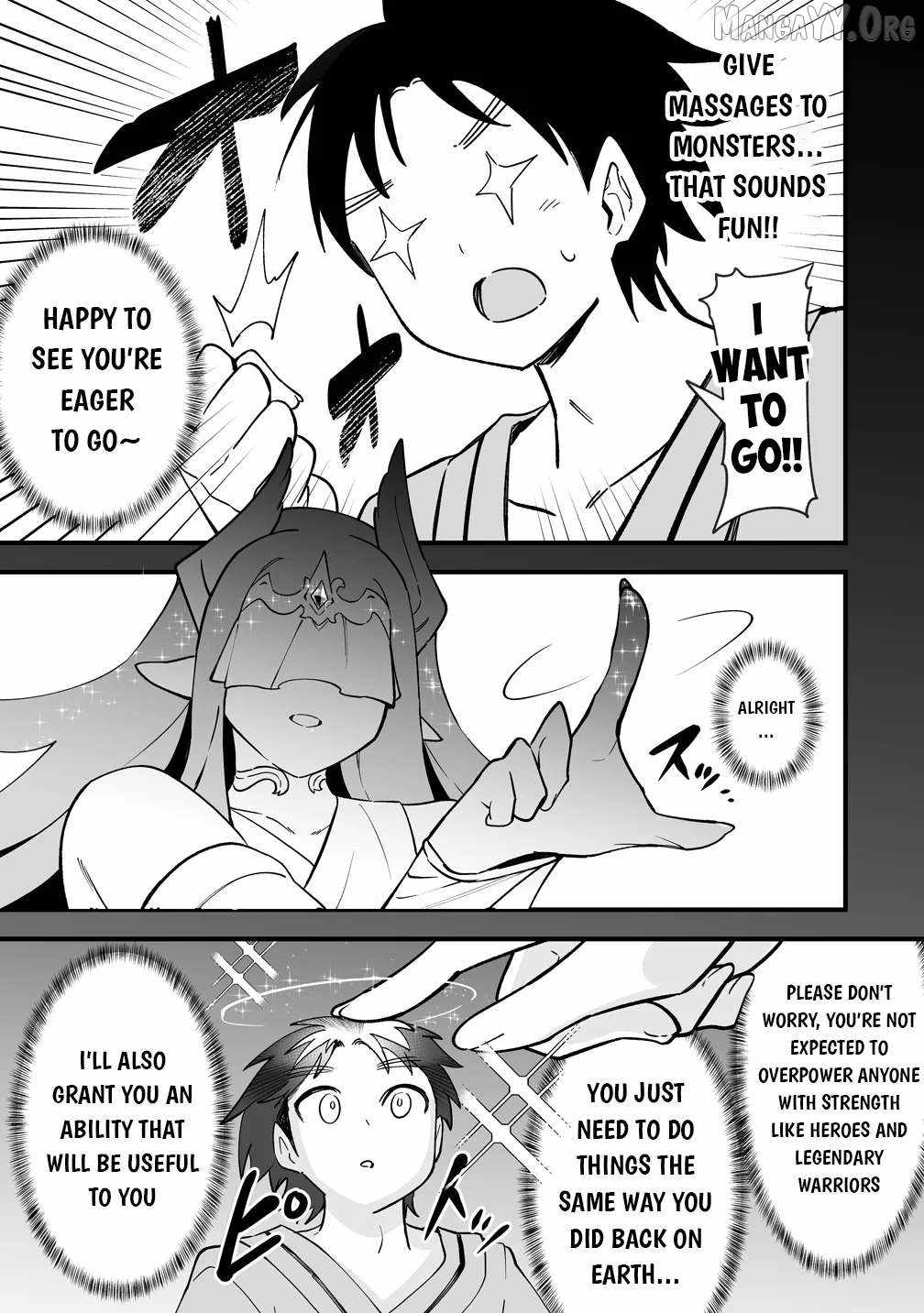 Isekai Harem Massage Kami no Shiatsu de Nayameru Monster Musume-tachi..., Chapter 2, page 12
