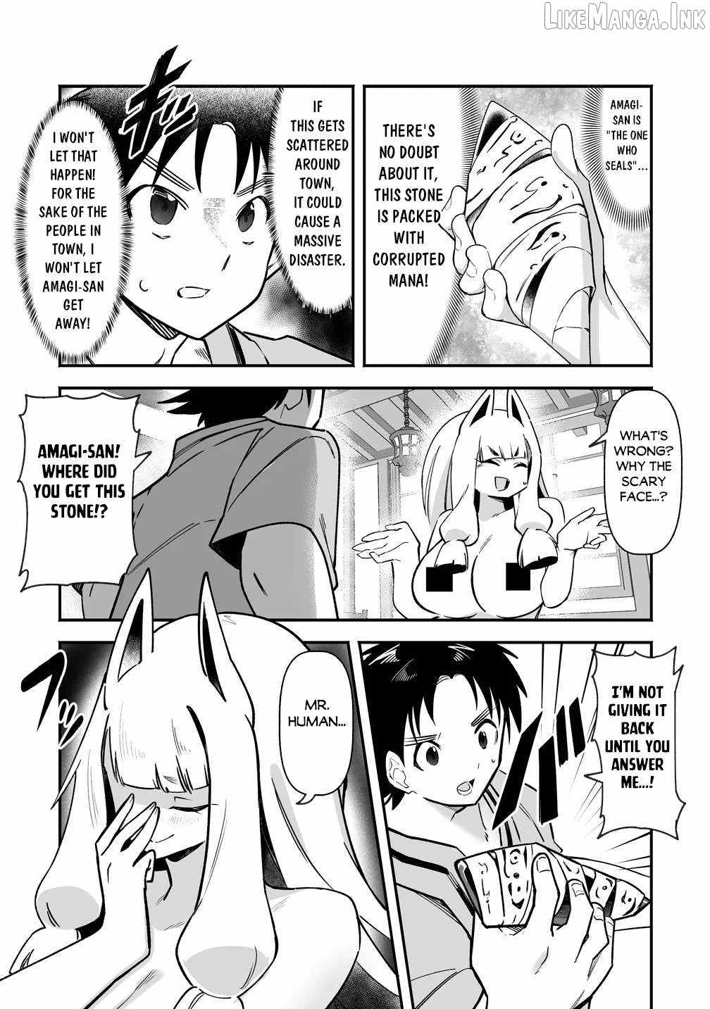 Isekai Harem Massage Kami no Shiatsu de Nayameru Monster Musume-tachi..., Chapter 6, page 4