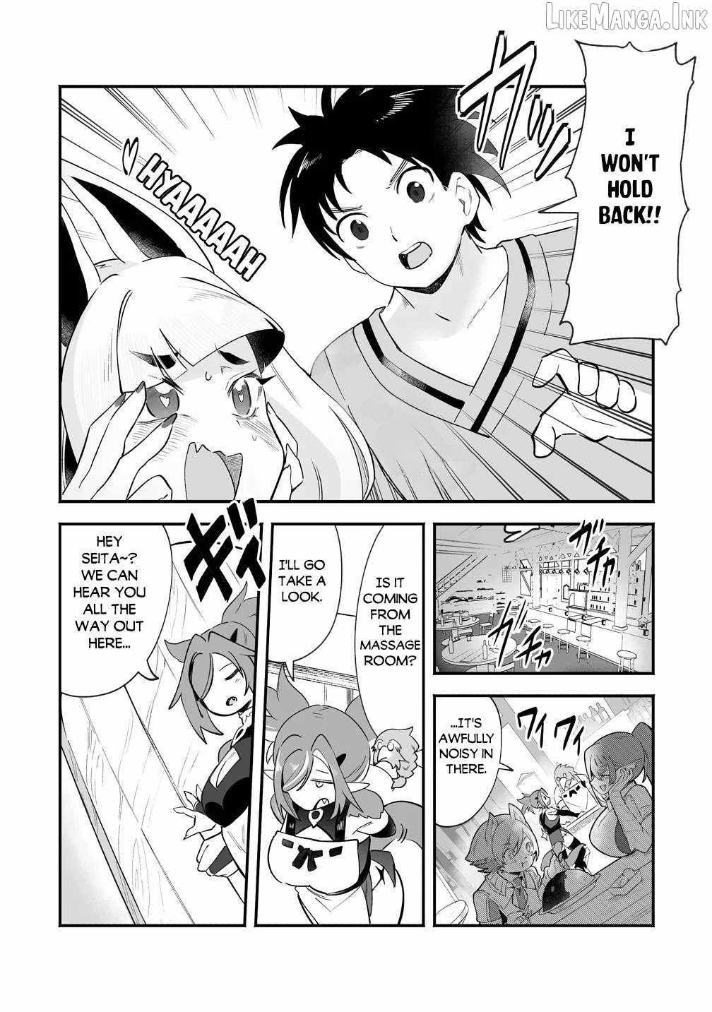 Isekai Harem Massage Kami no Shiatsu de Nayameru Monster Musume-tachi..., Chapter 6, page 8
