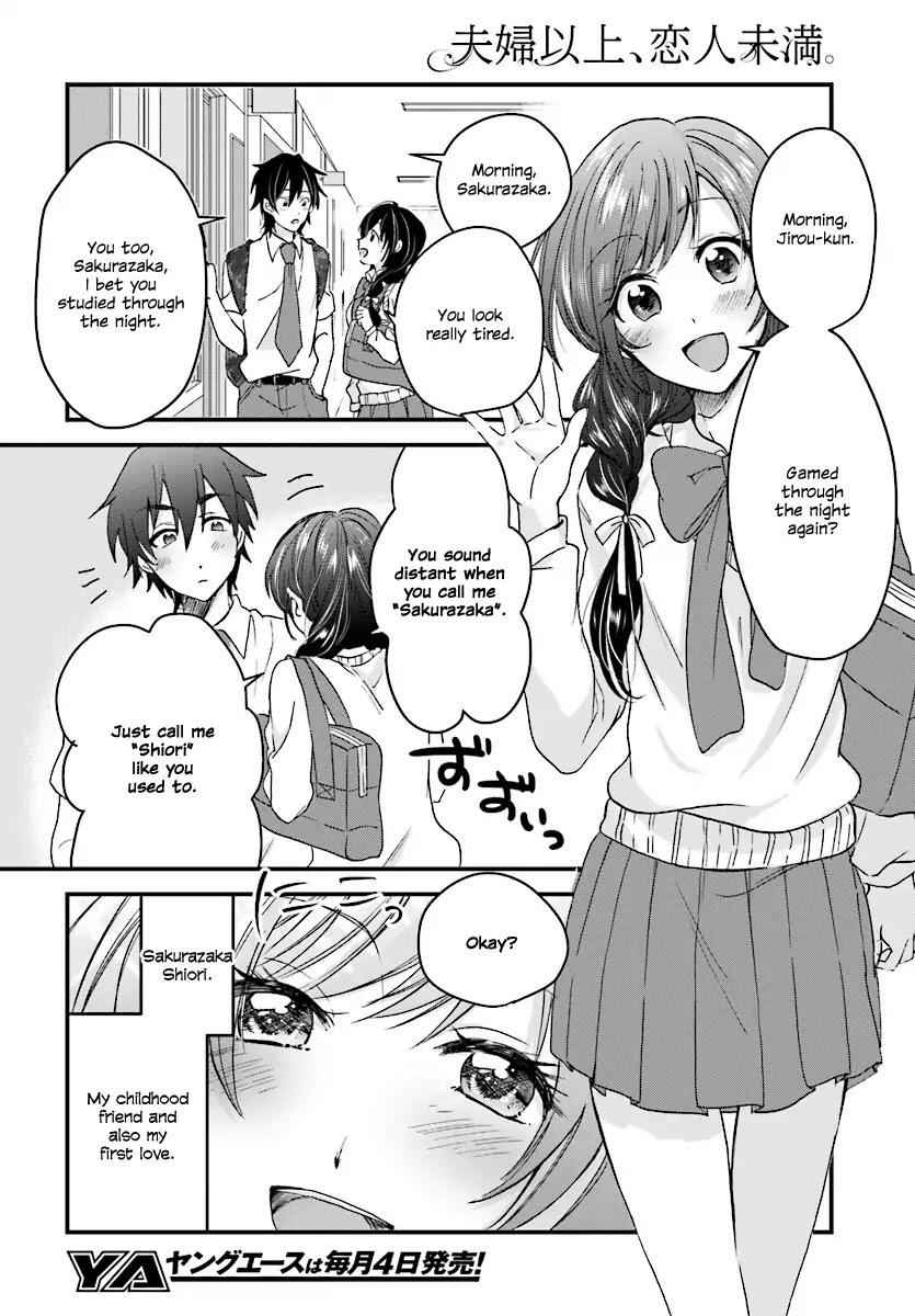 Fuufu Ijou, Koibito Miman, Chapter 1, page 6