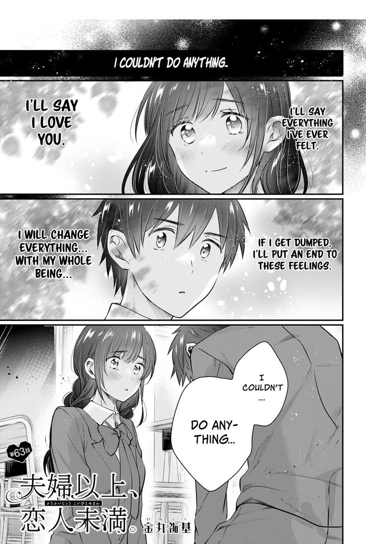 Fuufu Ijou, Koibito Miman, Chapter 63, page 1