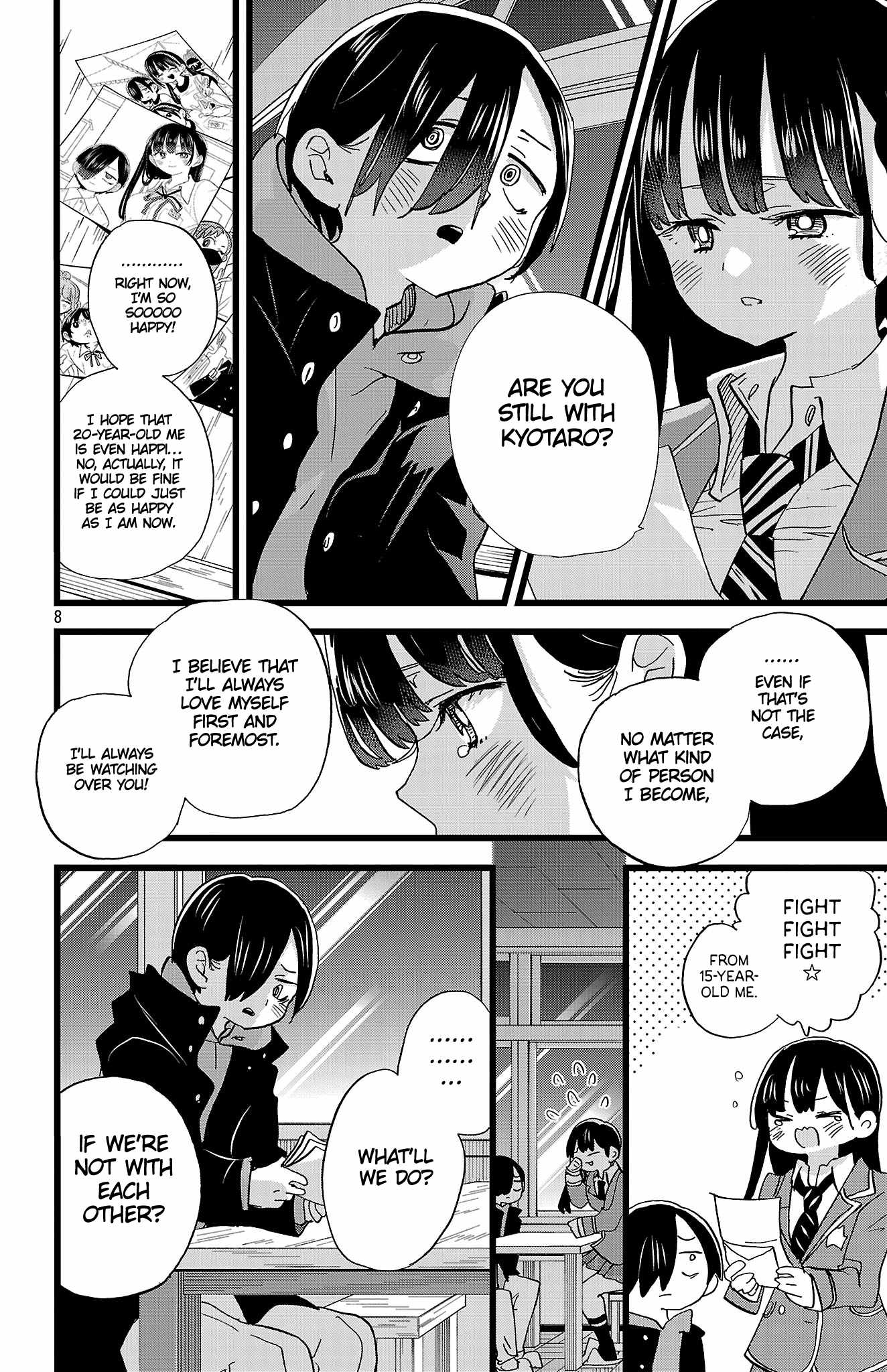 Boku No Kokoro No Yabai Yatsu, Chapter 196, page 9