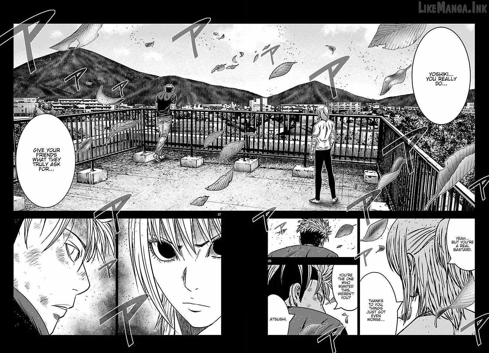 Out (Makoto Mizuta), Chapter 272, page 26