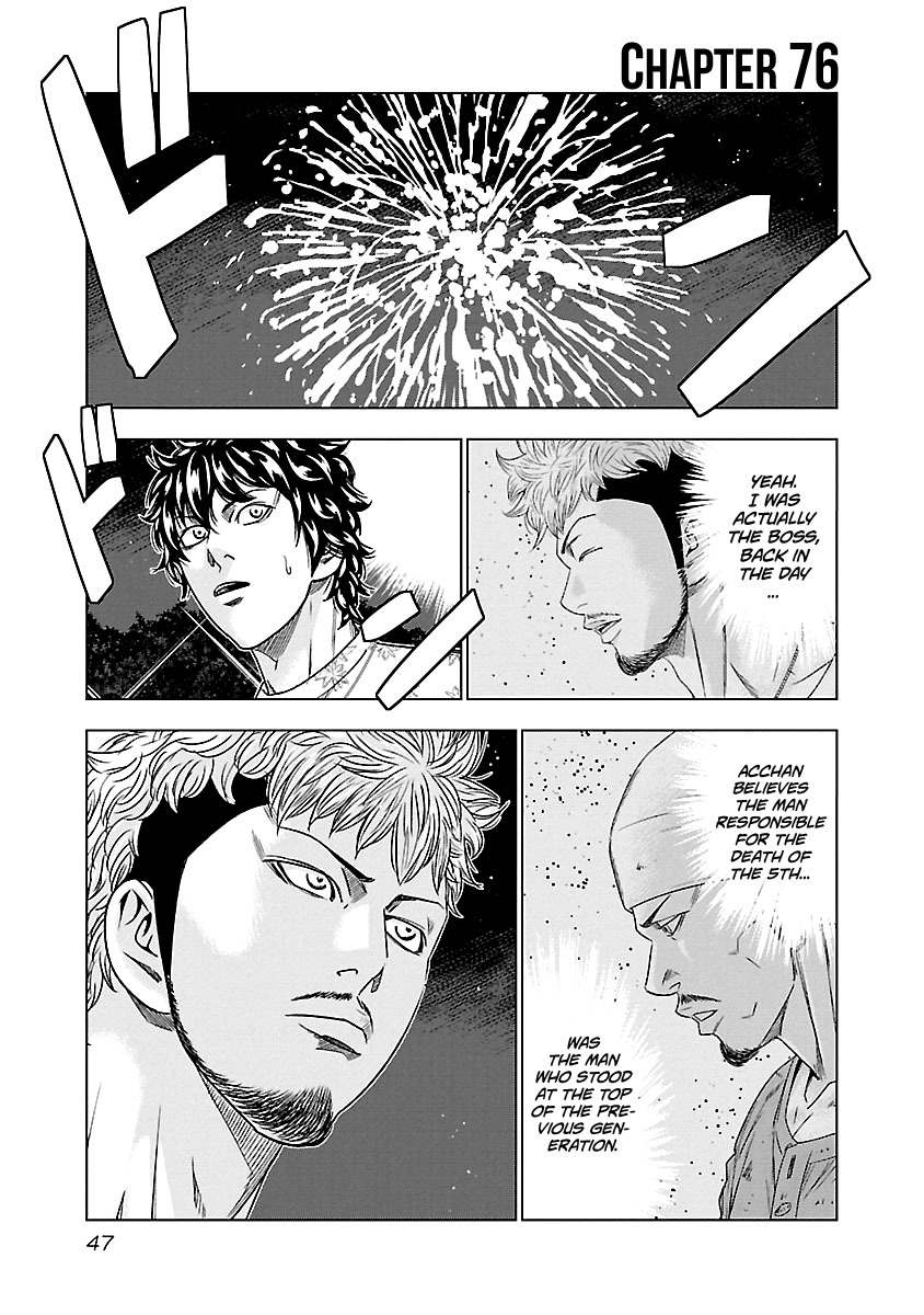 Out (Makoto Mizuta), Chapter 76, page 2