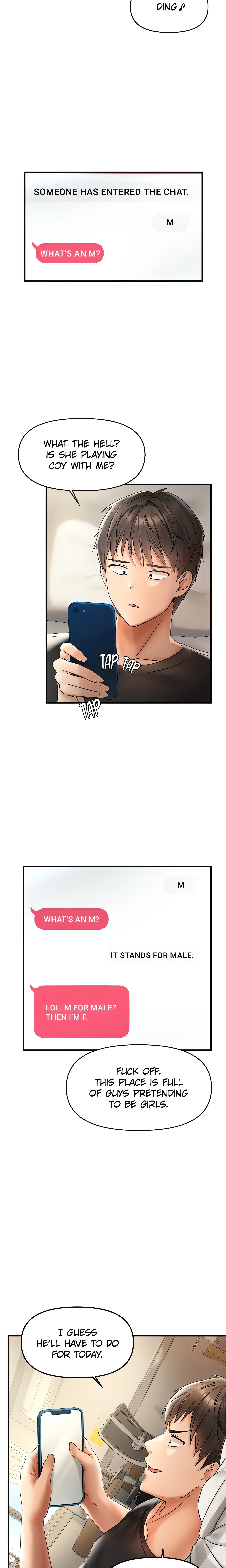 Matched with My Bully on Random Chat (Official), Chapter 1, page 14