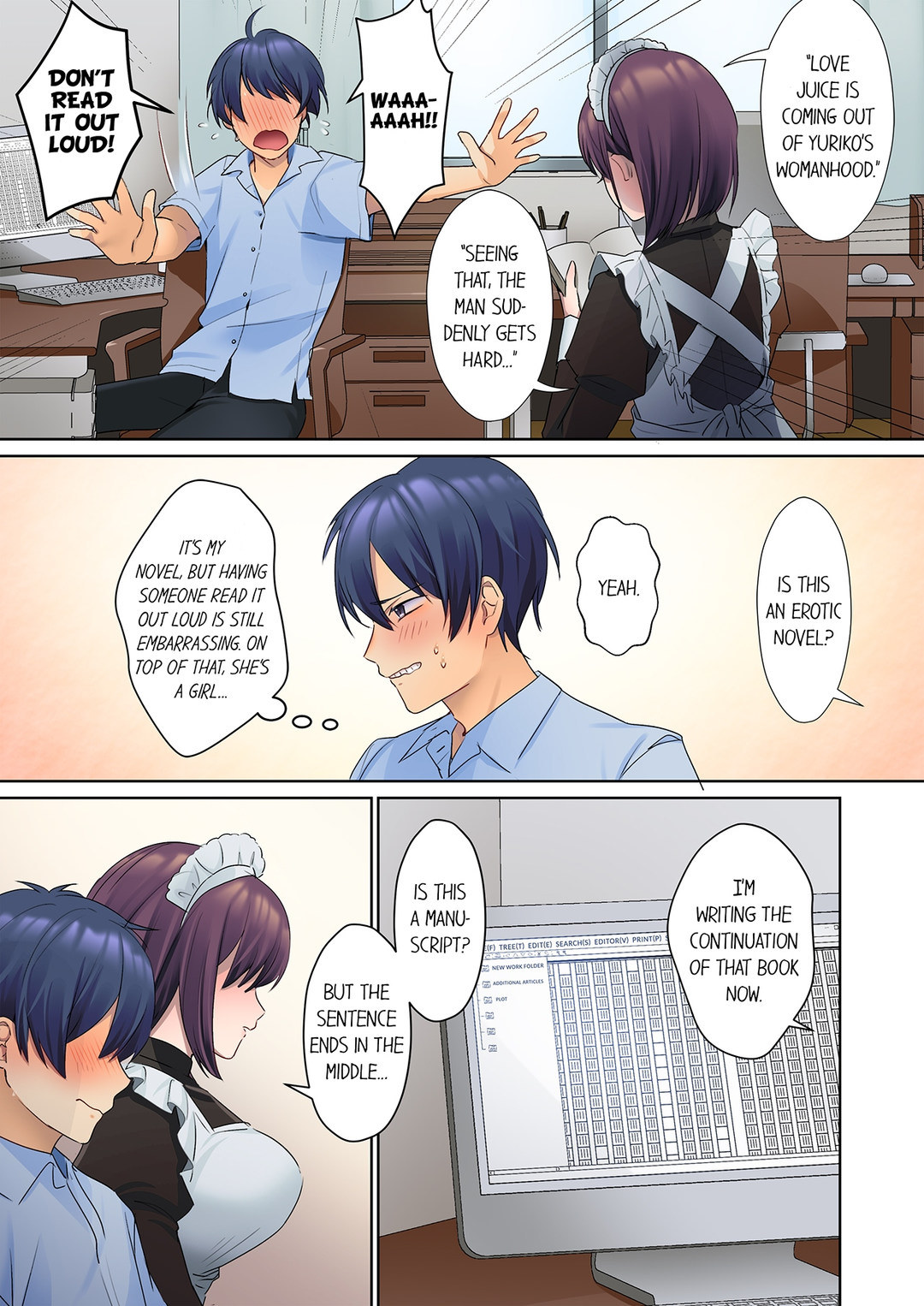 The Quiet Girl’s Erogenous Zone, Chapter 4, page 7