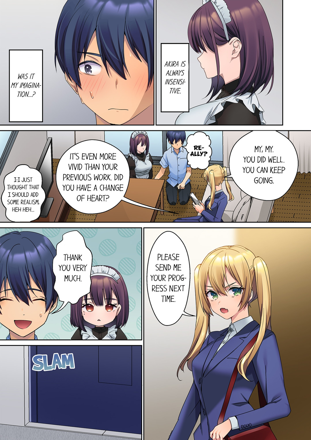 The Quiet Girl’s Erogenous Zone, Chapter 8, page 1