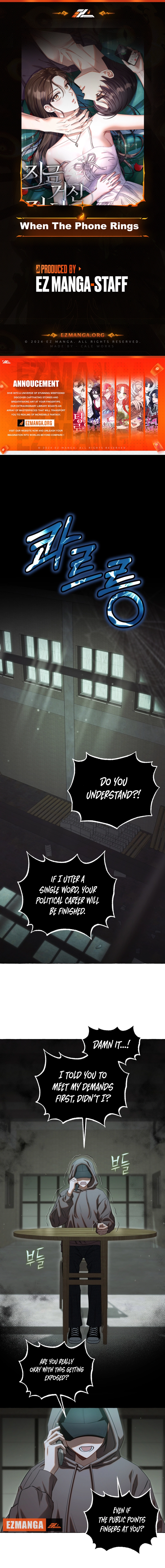 When The Phone Rings, Chapter 1, page 1
