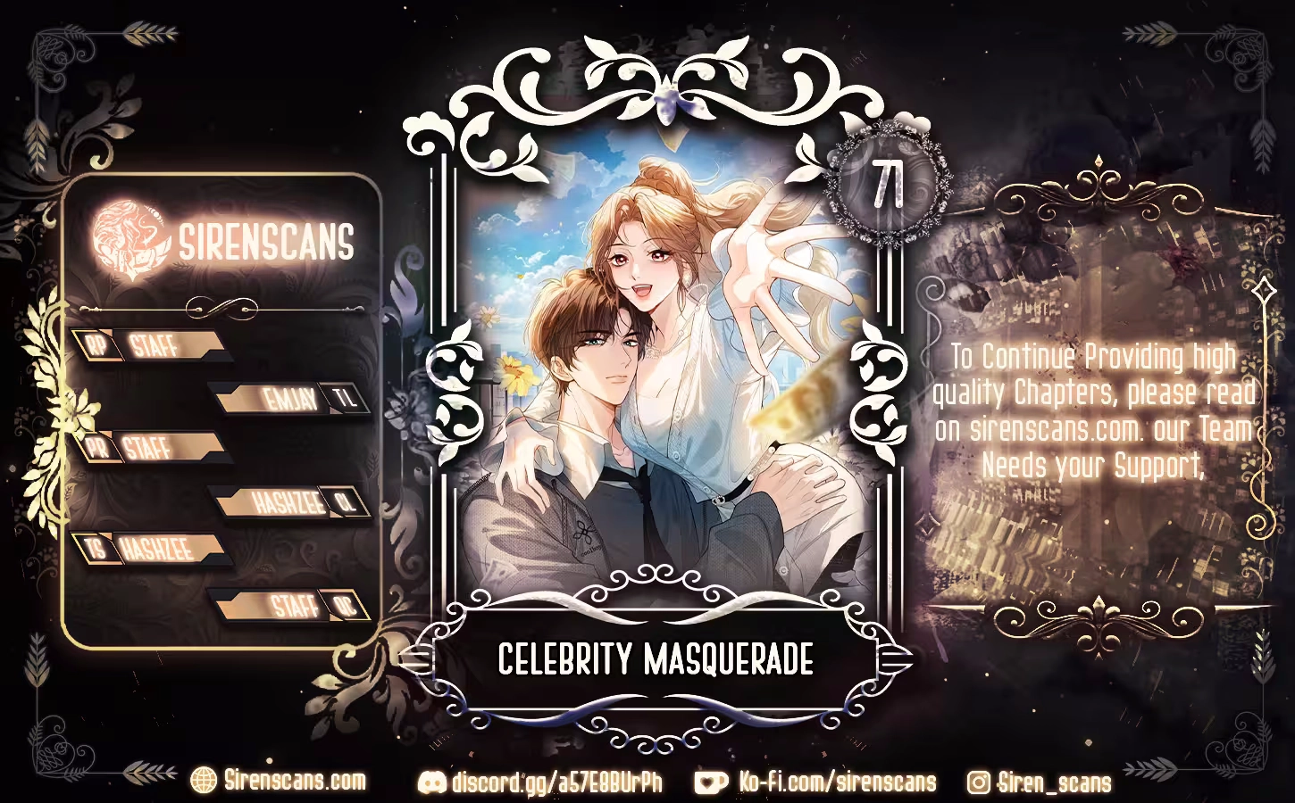 Celebrity Masquerade, Chapter 71, page 1
