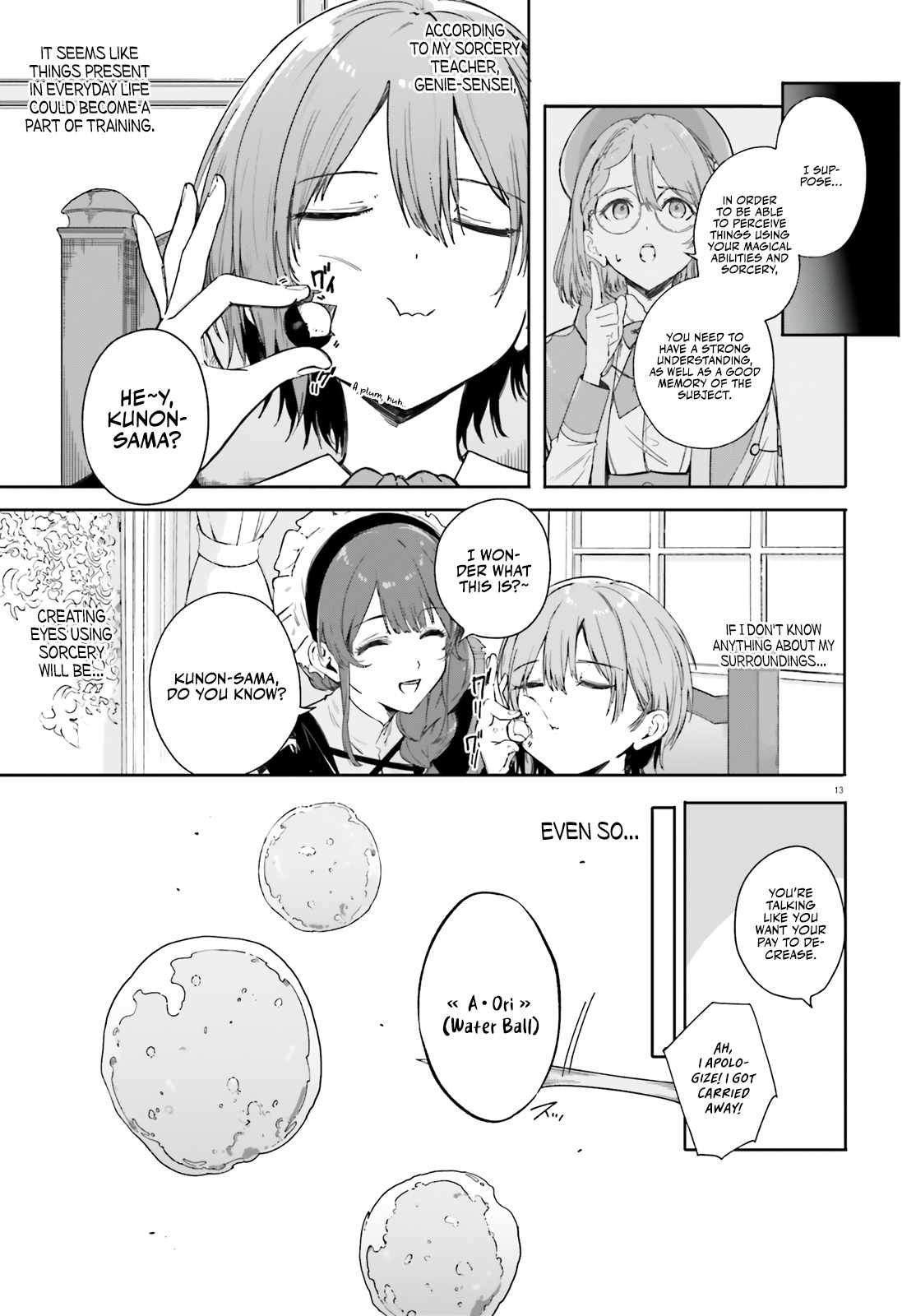 Kunon The Sorcerer Can See Through, Chapter 1, page 12