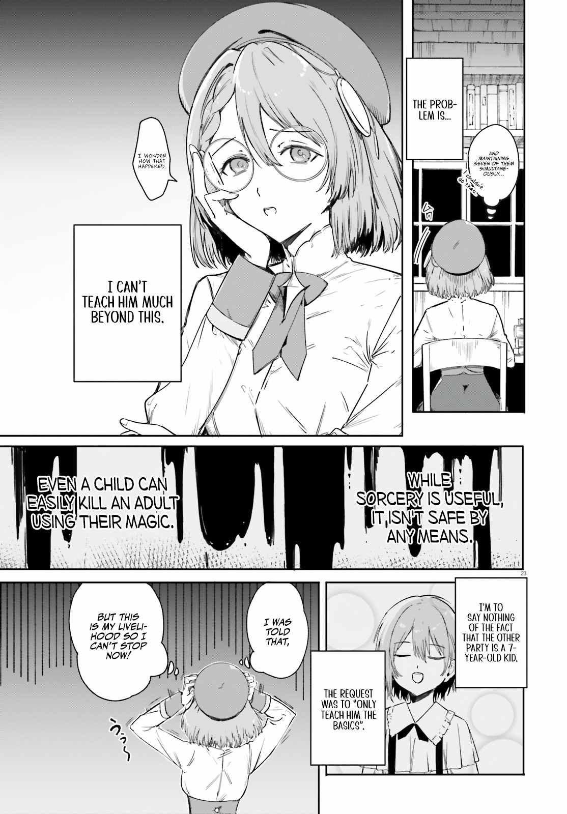 Kunon The Sorcerer Can See Through, Chapter 1, page 22