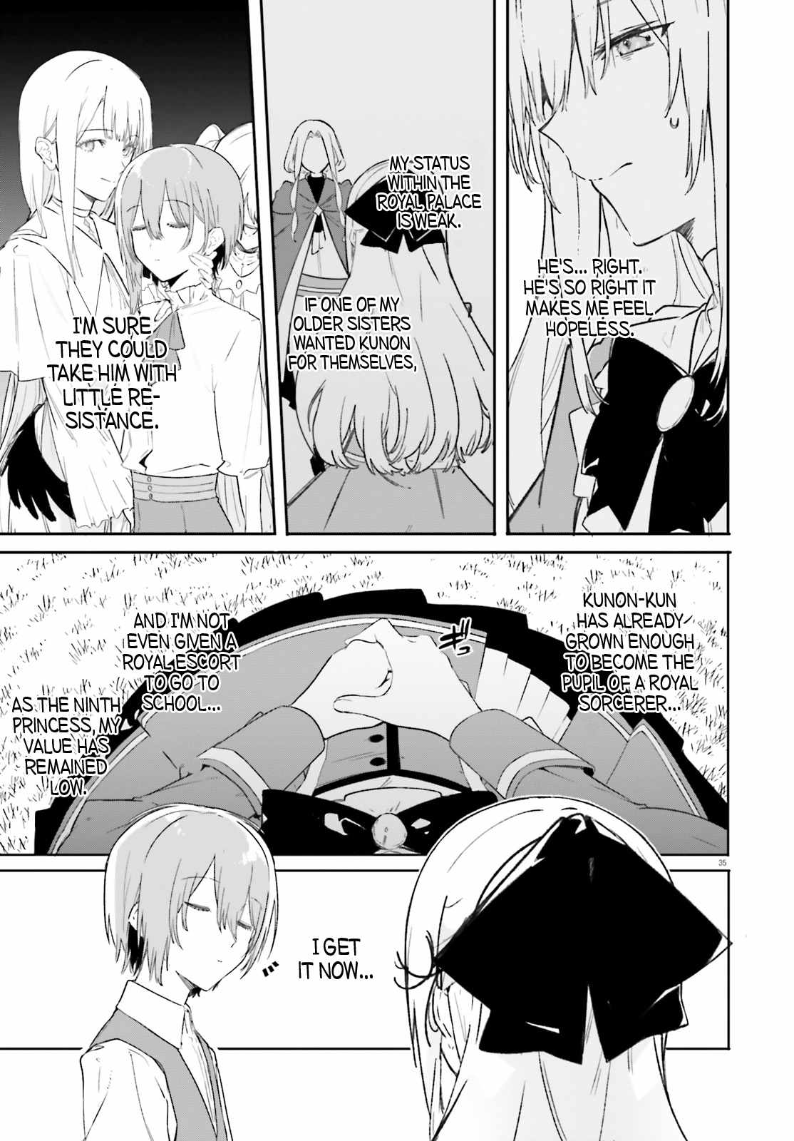 Kunon The Sorcerer Can See Through, Chapter 10, page 36