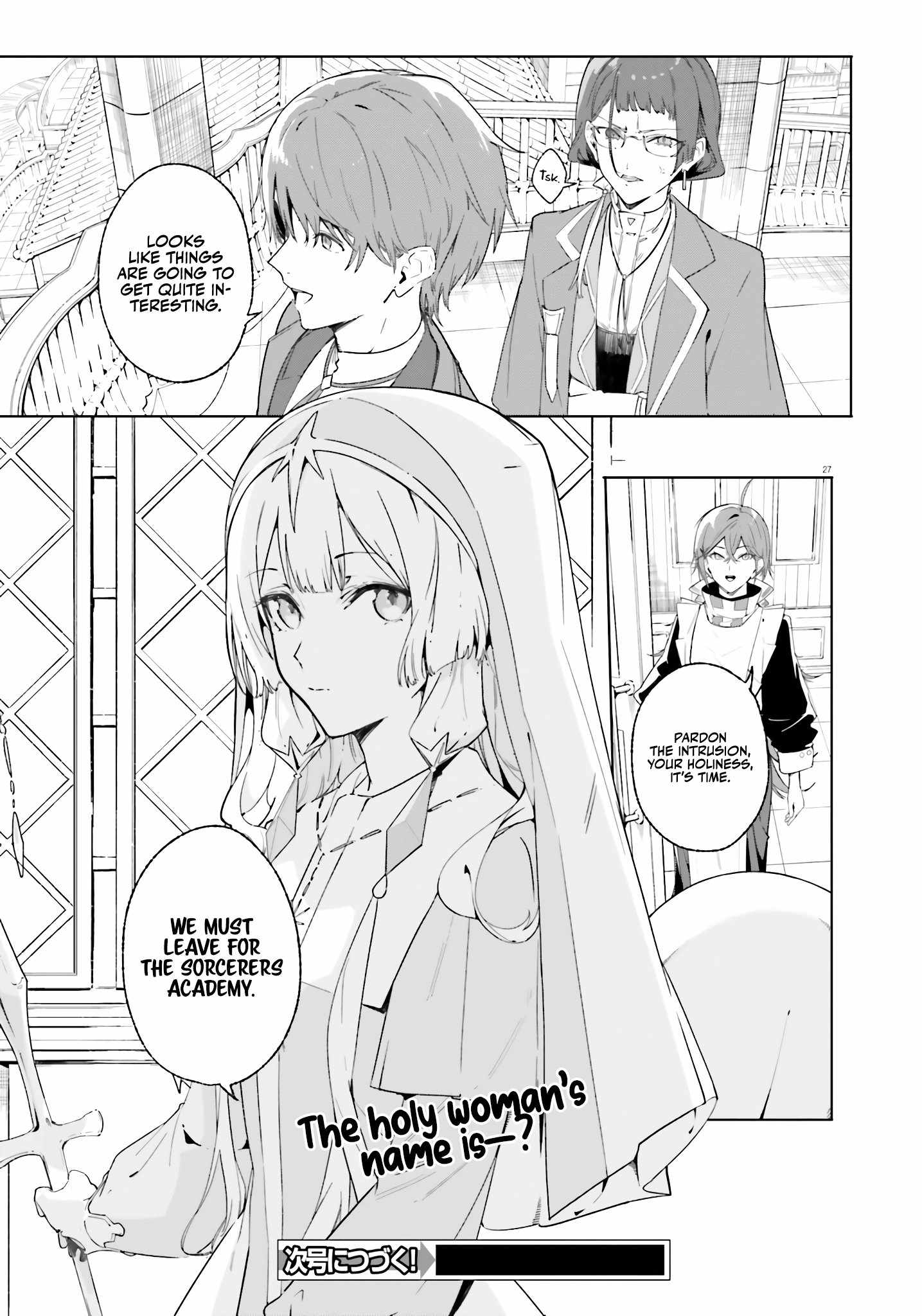 Kunon The Sorcerer Can See Through, Chapter 13, page 28