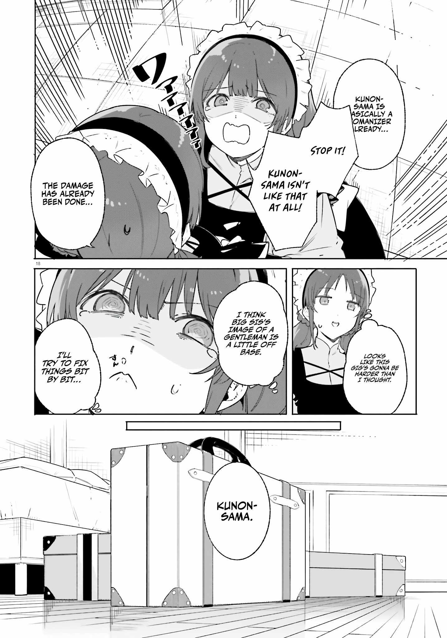 Kunon The Sorcerer Can See Through, Chapter 14, page 18