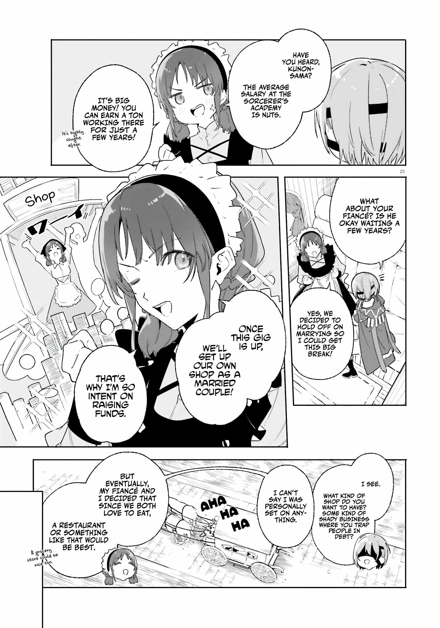 Kunon The Sorcerer Can See Through, Chapter 14, page 23