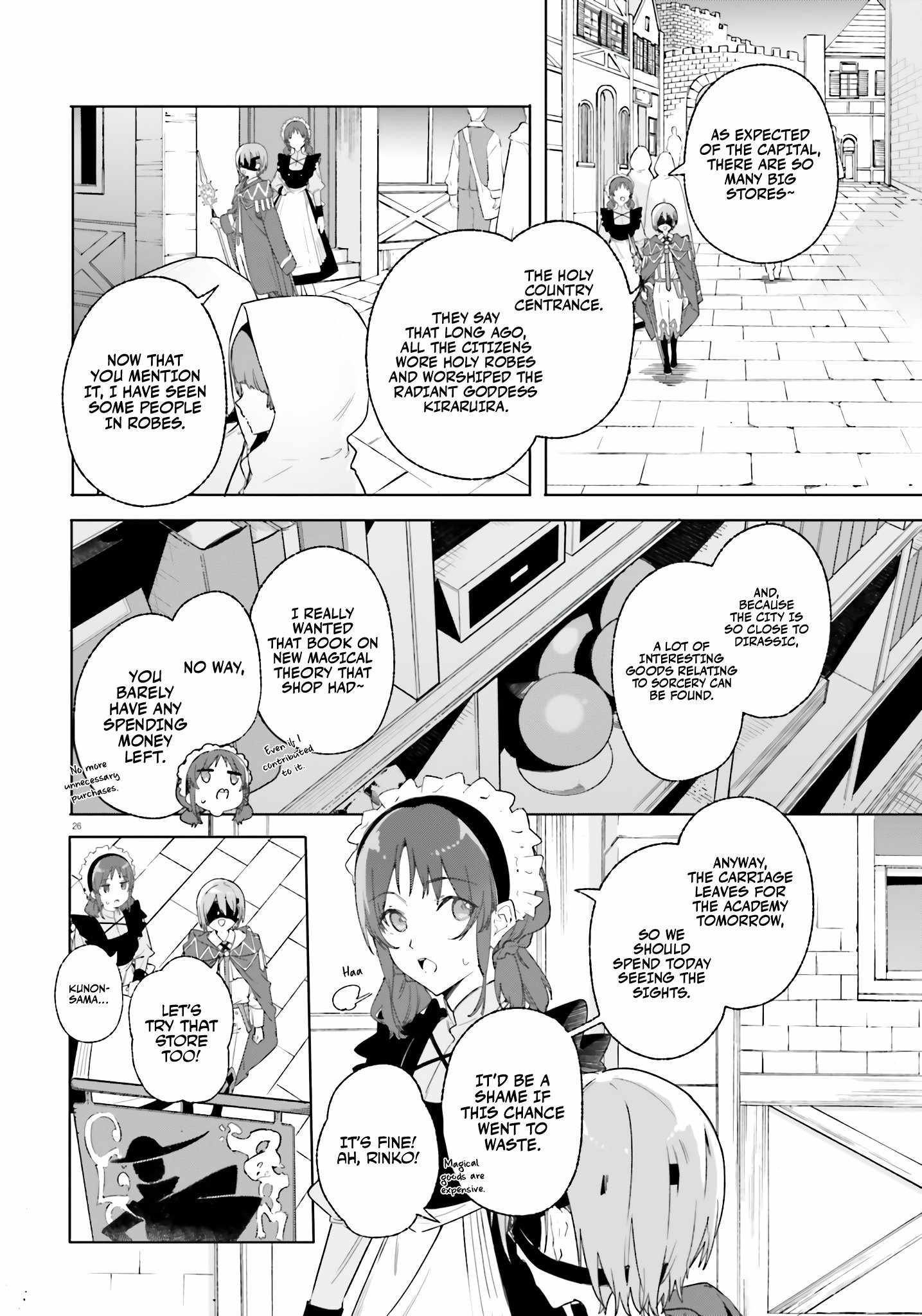 Kunon The Sorcerer Can See Through, Chapter 14, page 26