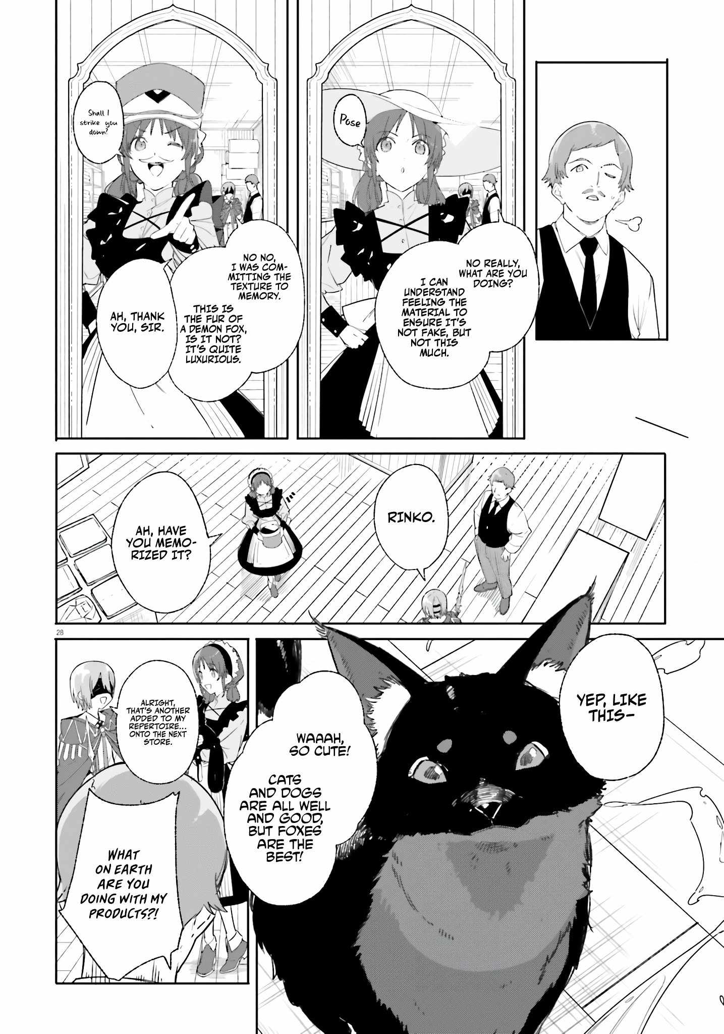 Kunon The Sorcerer Can See Through, Chapter 14, page 28