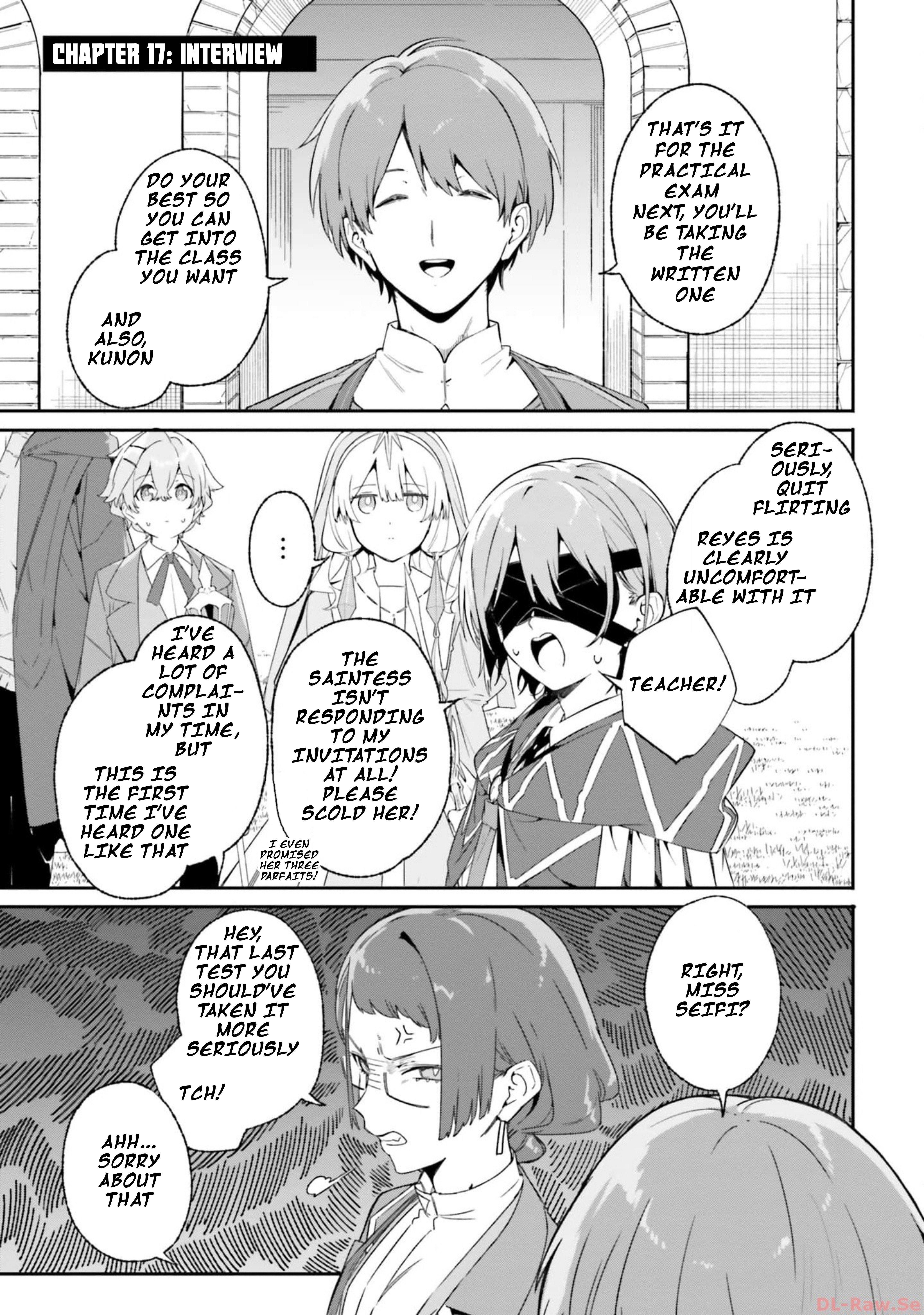 Kunon The Sorcerer Can See Through, Chapter 17, page 1