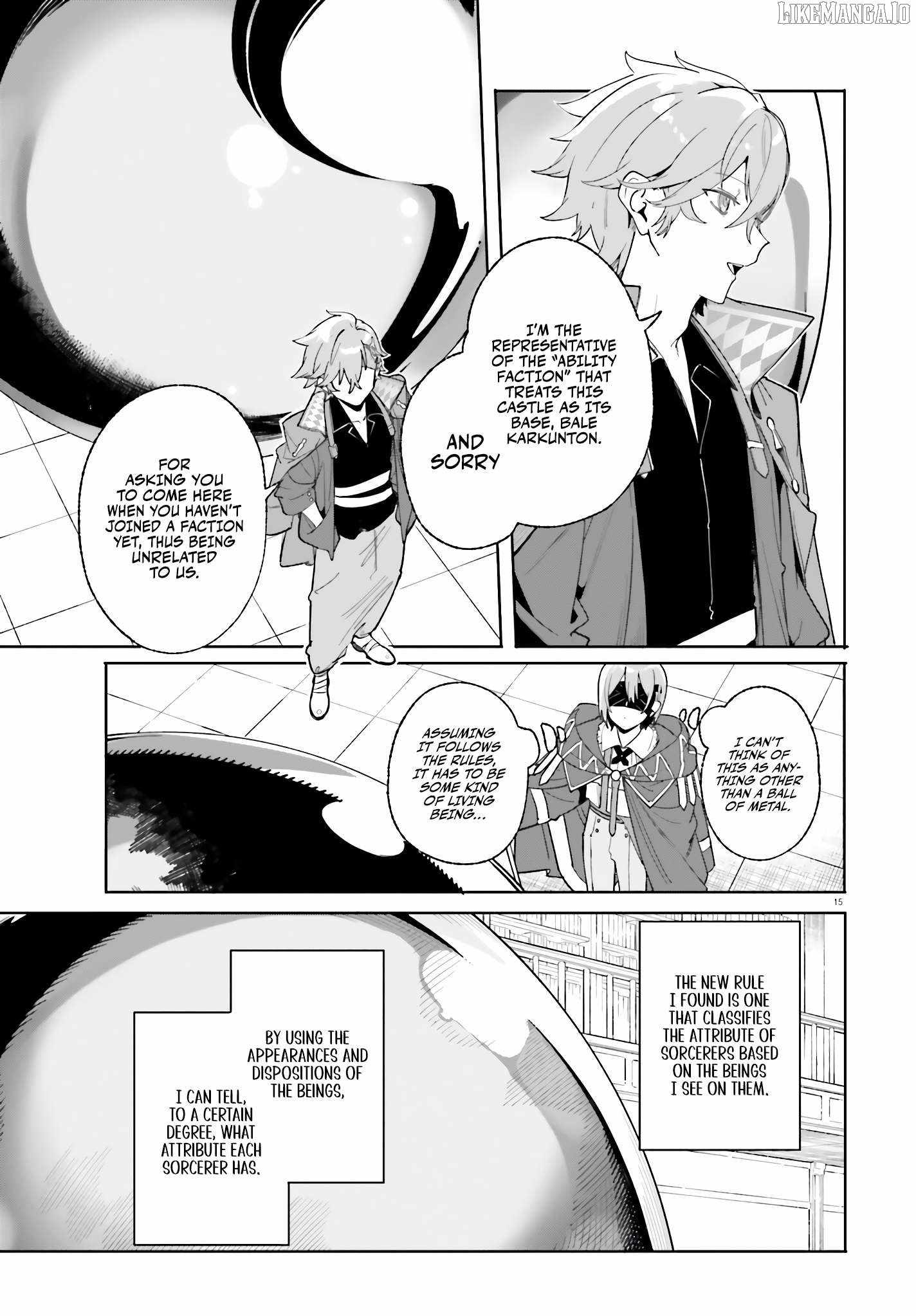 Kunon The Sorcerer Can See Through, Chapter 23, page 15