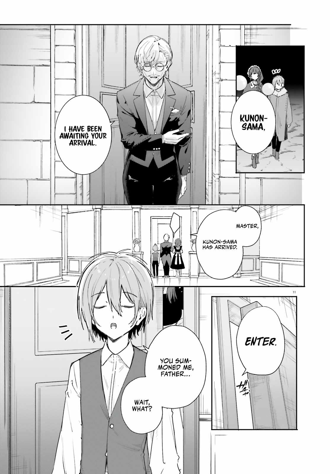 Kunon The Sorcerer Can See Through, Chapter 3, page 12