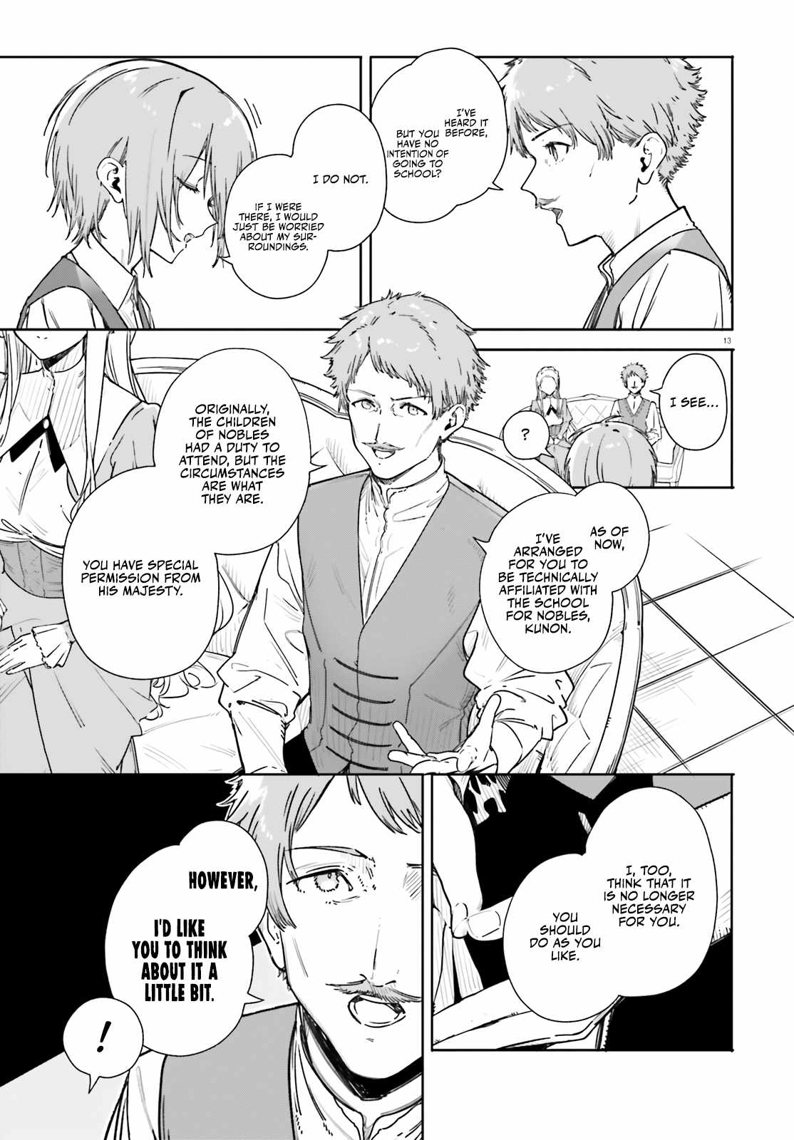 Kunon The Sorcerer Can See Through, Chapter 3, page 14