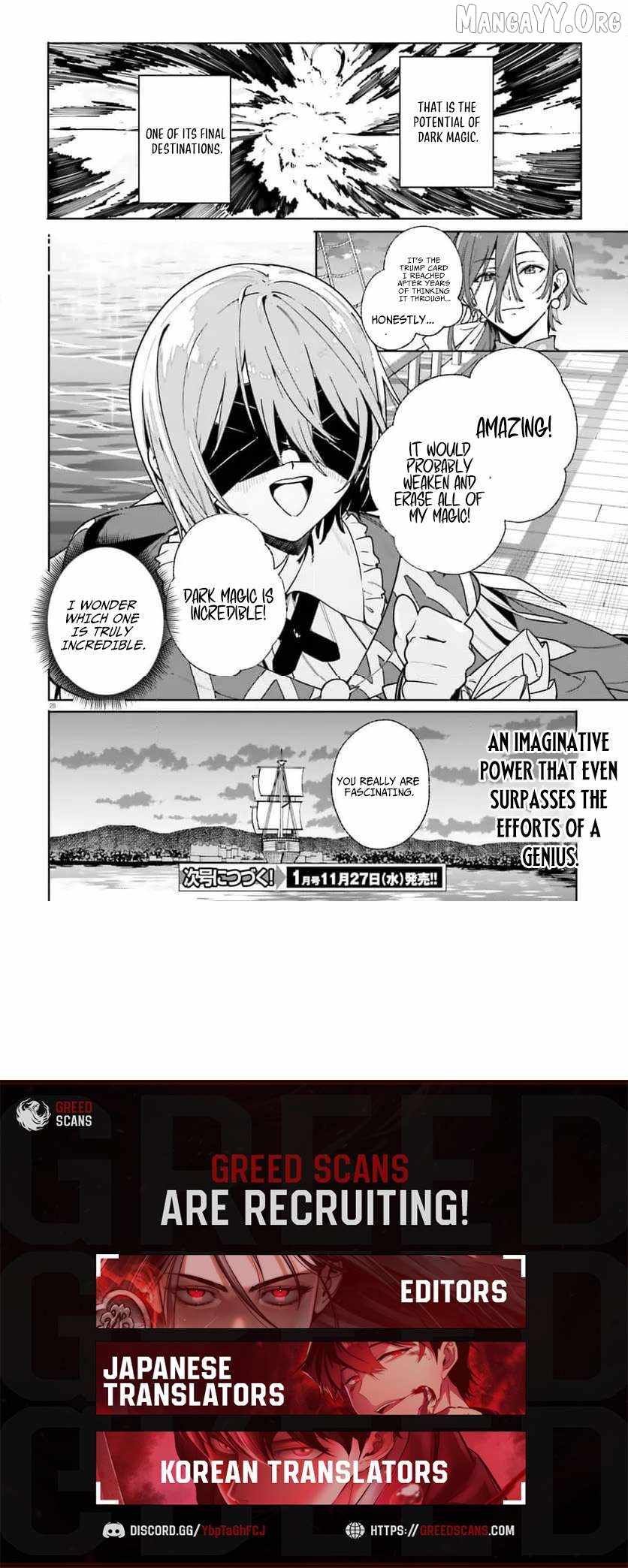 Kunon The Sorcerer Can See Through, Chapter 31, page 28