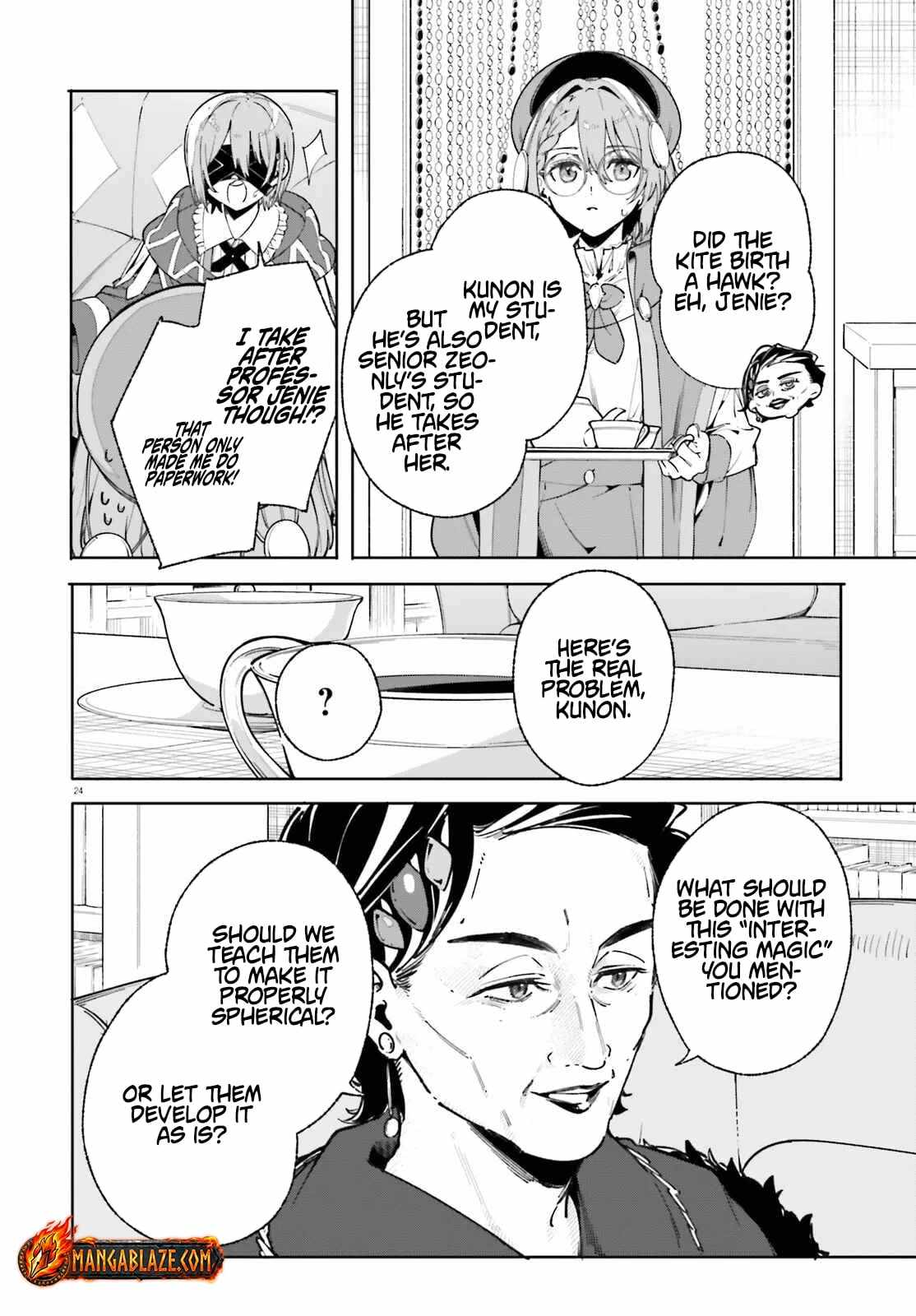 Kunon The Sorcerer Can See Through, Chapter 33-2, page 6